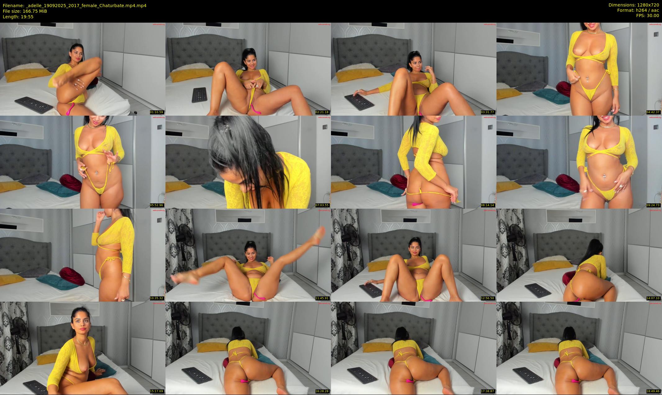 _adelle — 20 minute Chaturbate female cam show recording, 720p, Sep 19, 2025