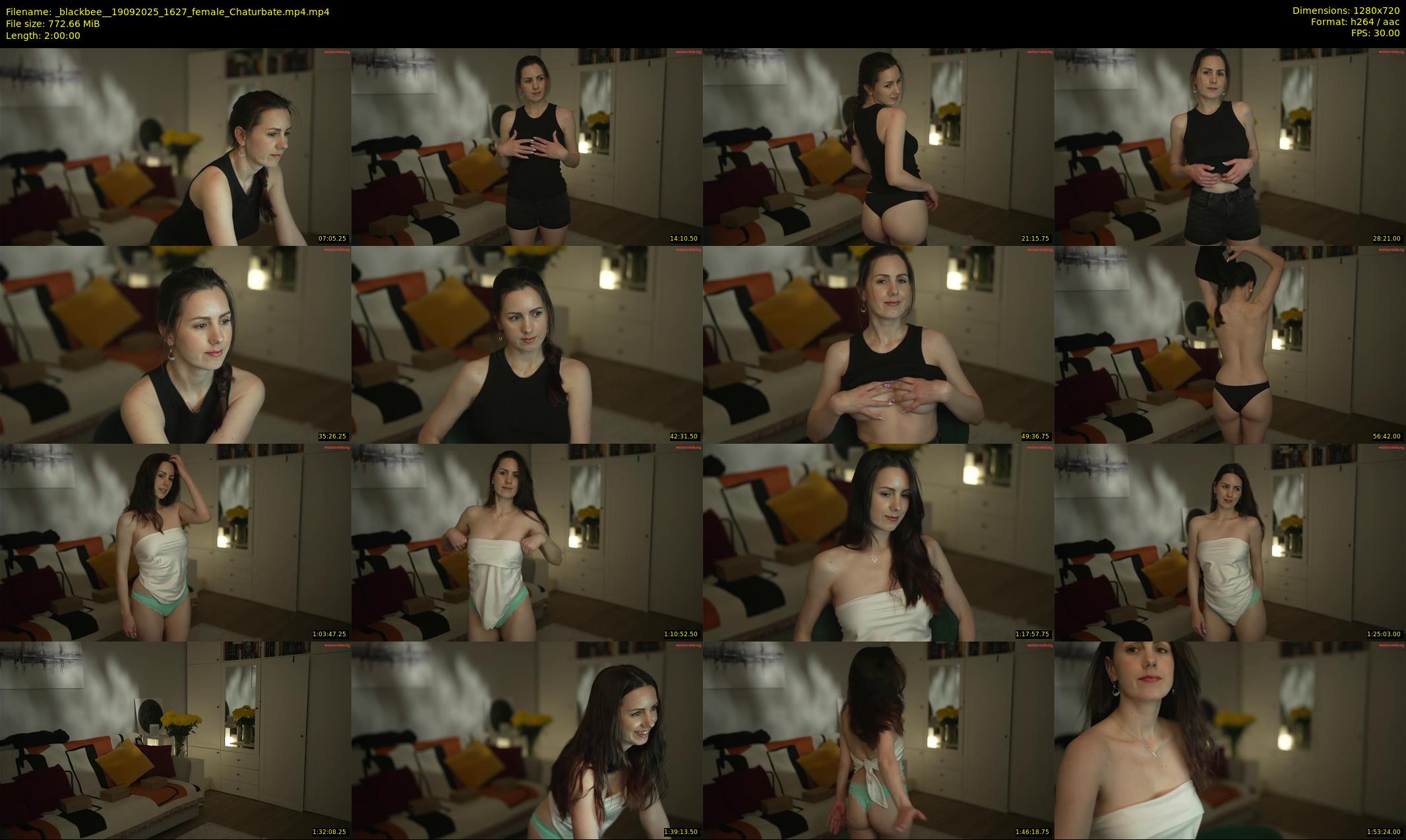 _blackbee_ — 120 minute Chaturbate female cam show recording, 720p, Sep 19, 2025