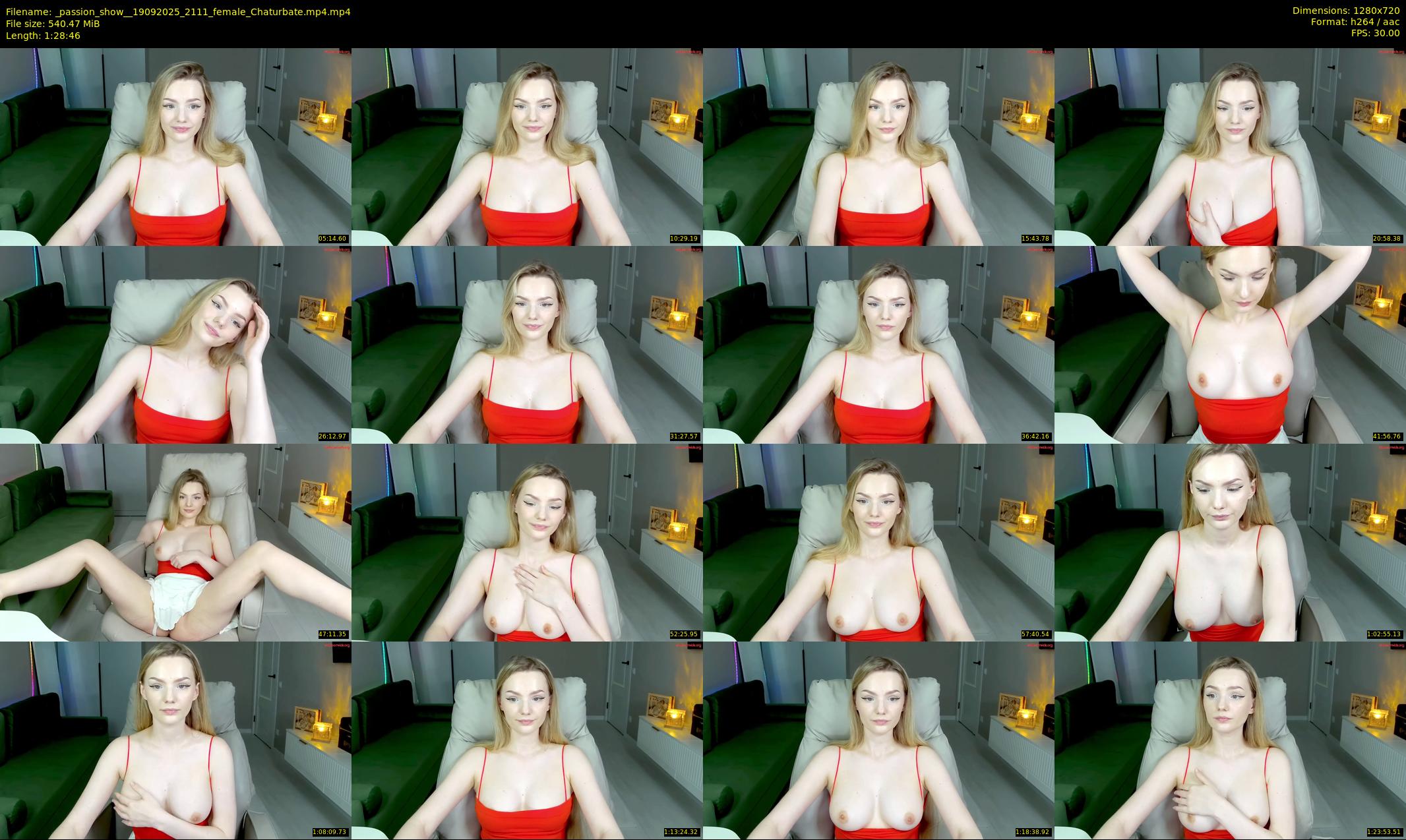 _passion_show_ — 89 minute Chaturbate couple cam show recording, 720p, Sep 19, 2025
