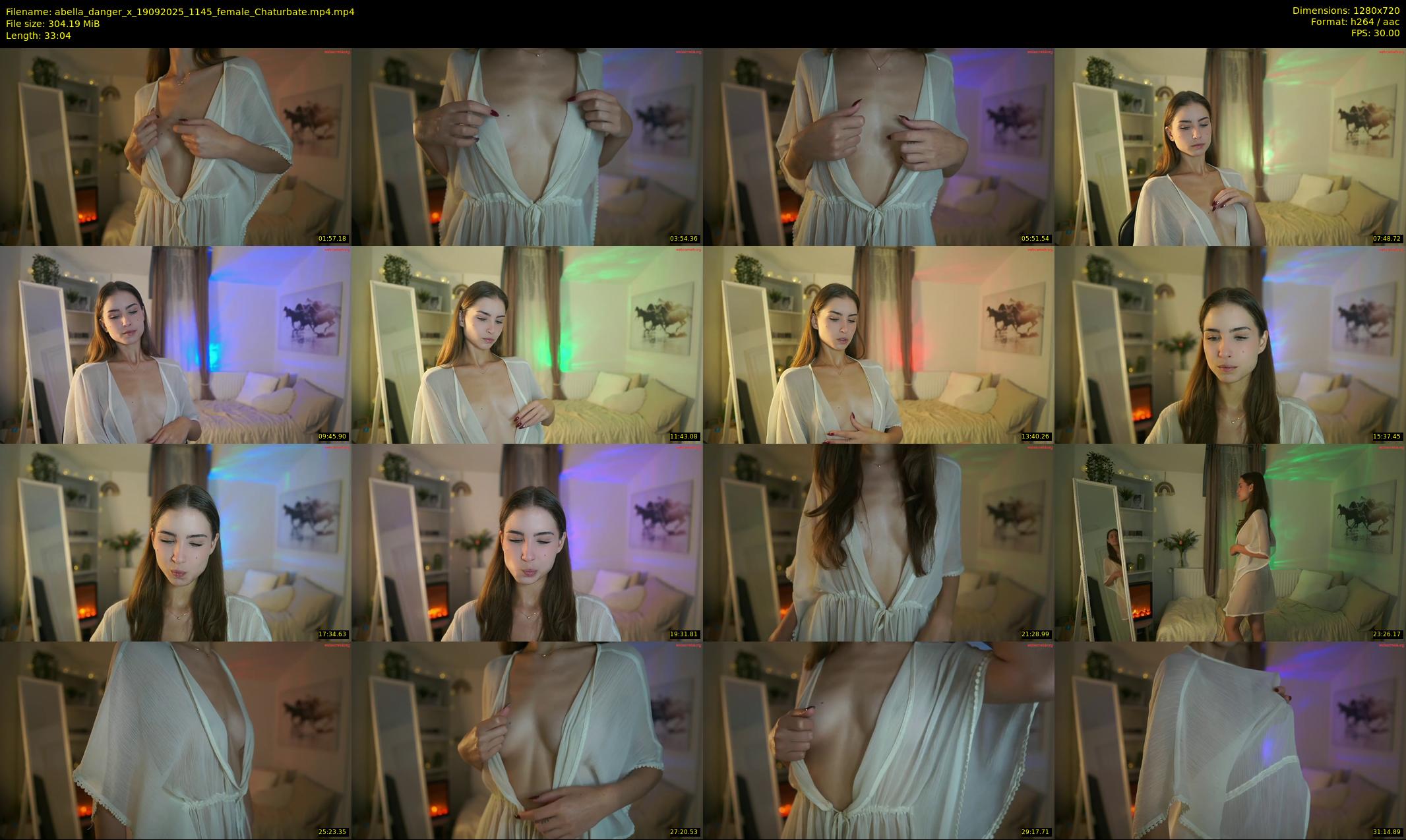 abella_danger_x — 34 minute Chaturbate female cam show recording, 720p, Sep 19, 2025