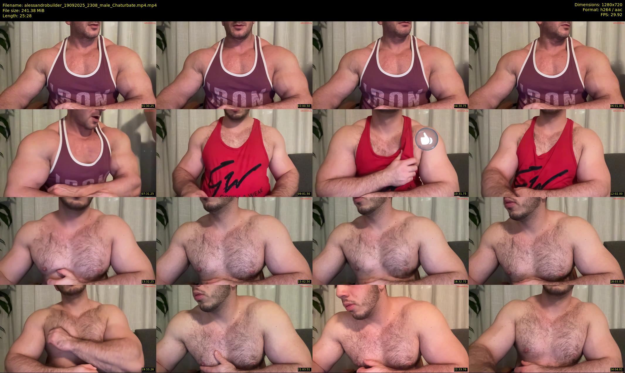 alessandrobuilder — 26 minute Chaturbate couple cam show recording, 720p, Sep 19, 2025