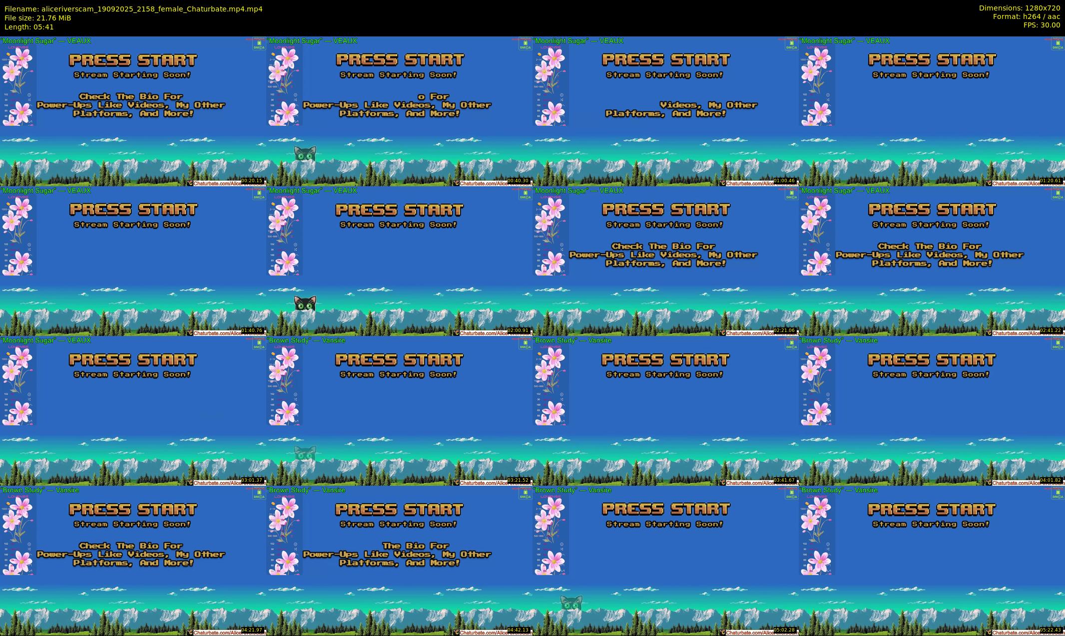 aliceriverscam — 6 minute Chaturbate female cam show recording, 720p, Sep 19, 2025