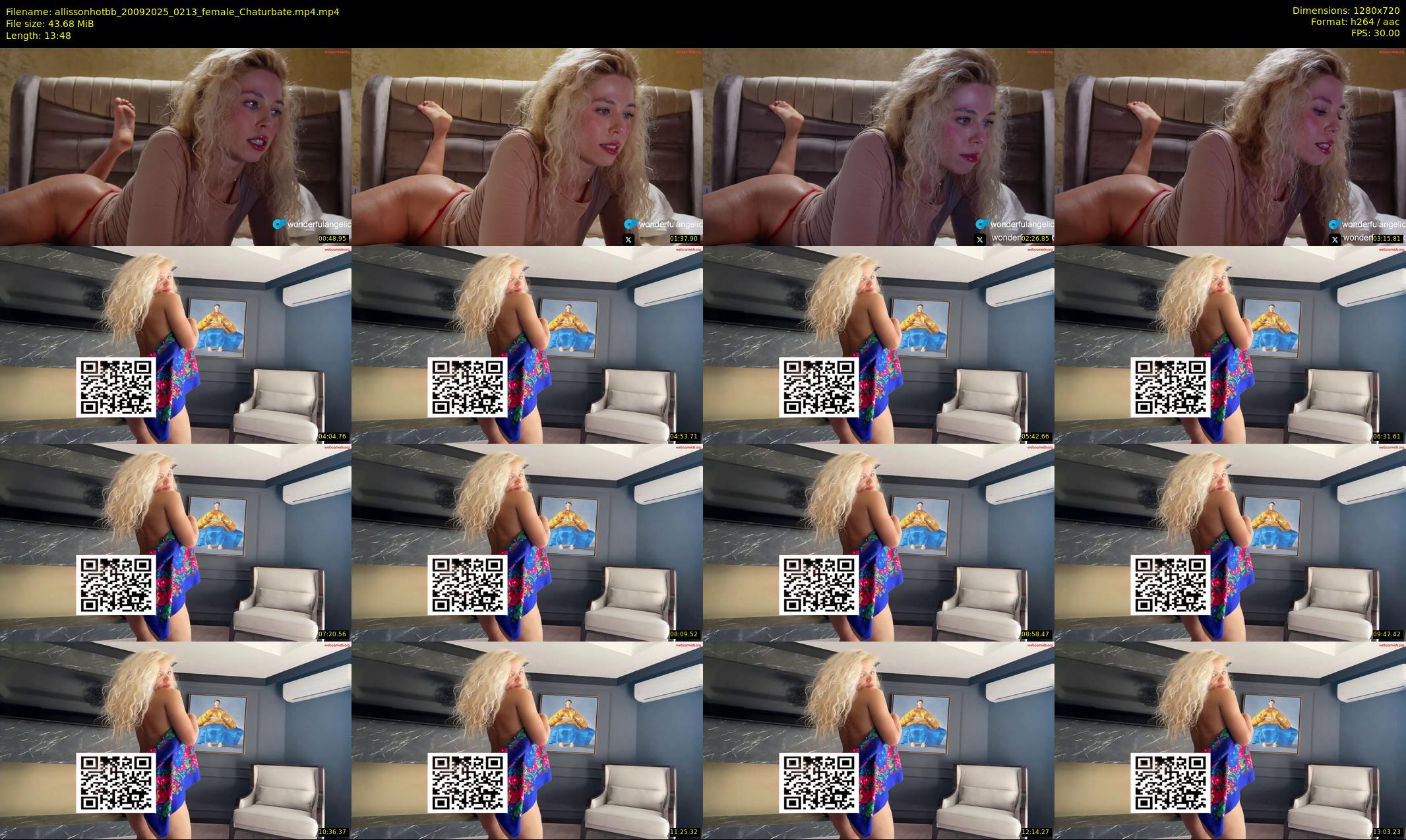 allissonhotbb — 14 minute Chaturbate female cam show recording, 720p, Sep 20, 2025