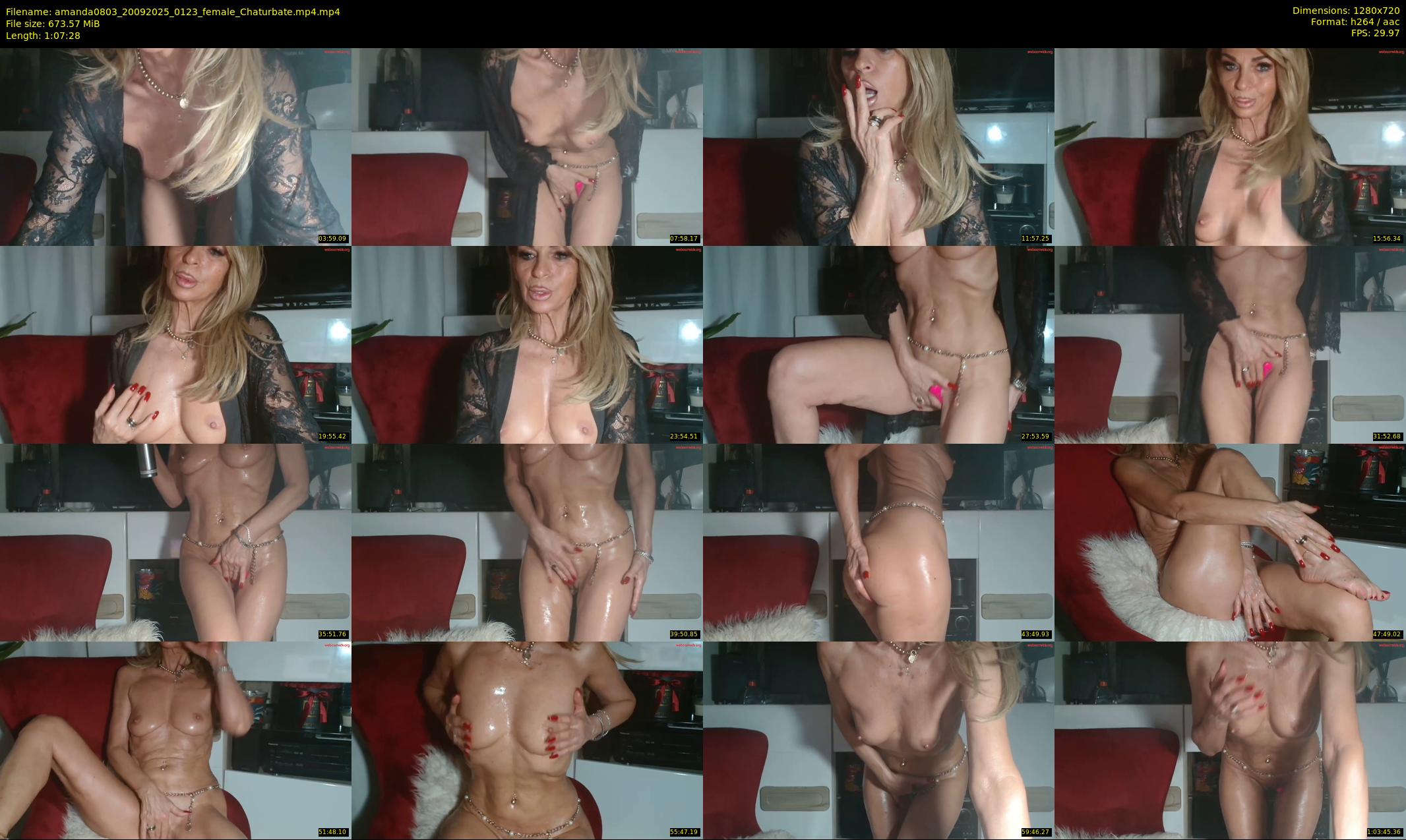 amanda0803 — 68 minute Chaturbate female cam show recording, 720p, Sep 20, 2025