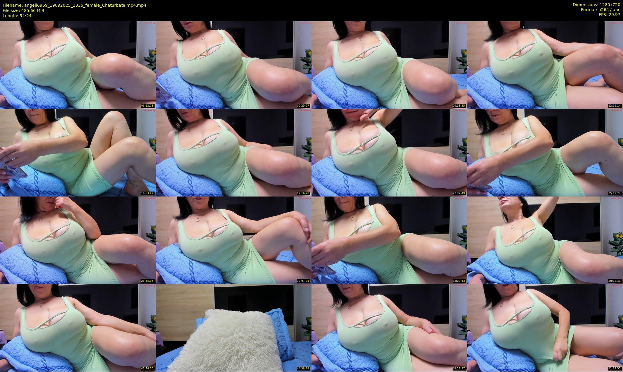 angell6969 — 55 minute Chaturbate female cam show recording, 720p, Sep 19, 2025