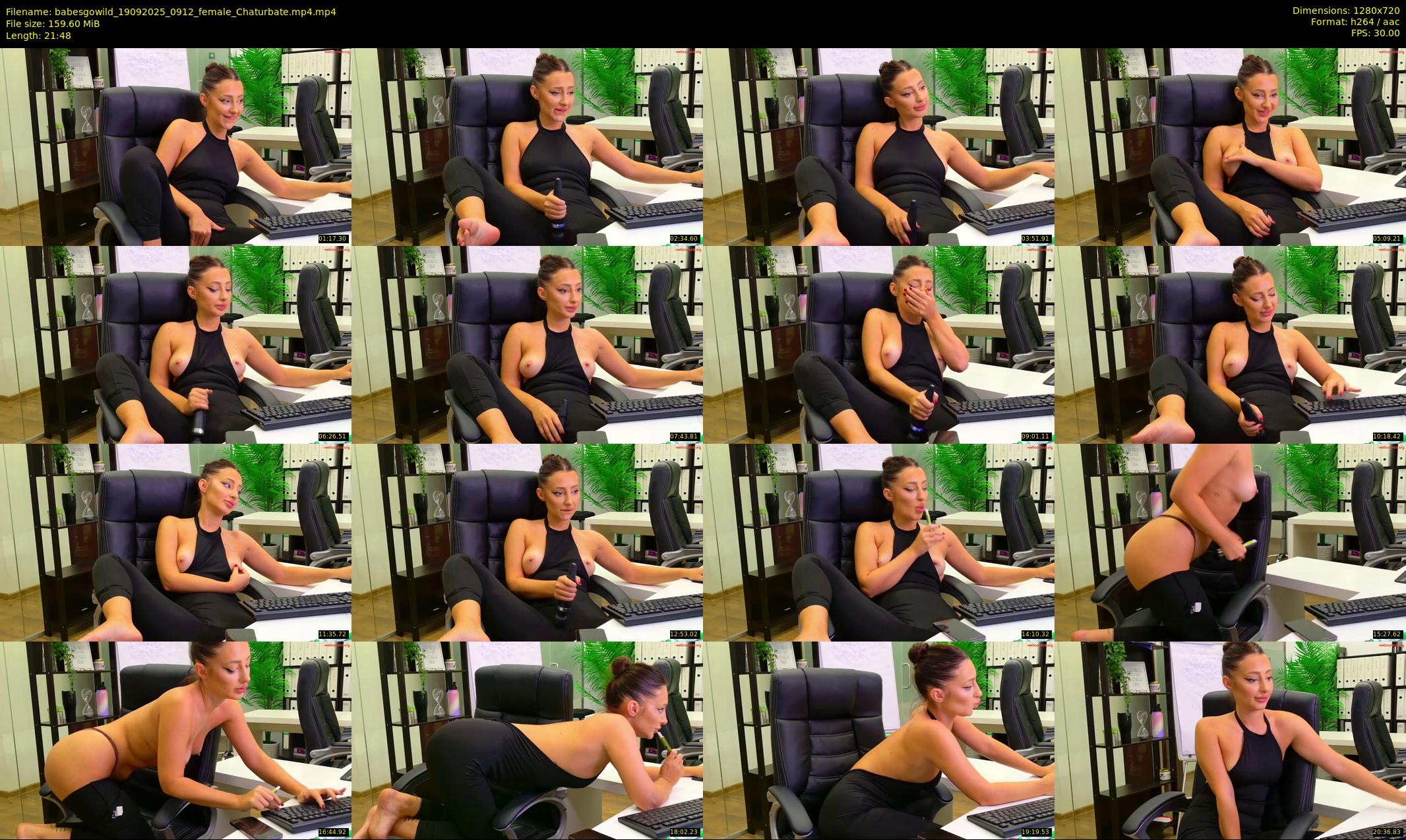 babesgowild — 22 minute Chaturbate couple cam show recording, 720p, Sep 19, 2025