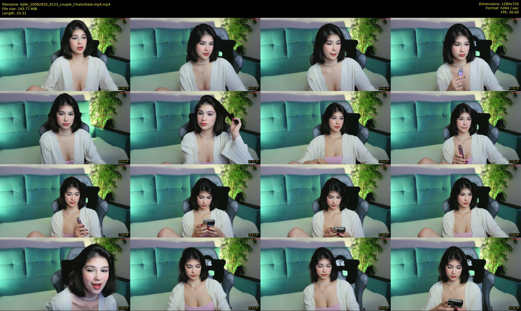 bjliki — 34 minute Chaturbate couple cam show recording, 720p, Sep 20, 2025
