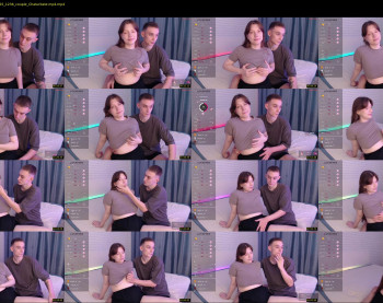 blushing_couple — 5 minute Chaturbate couple cam show recording, 720p, Sep 19, 2025
