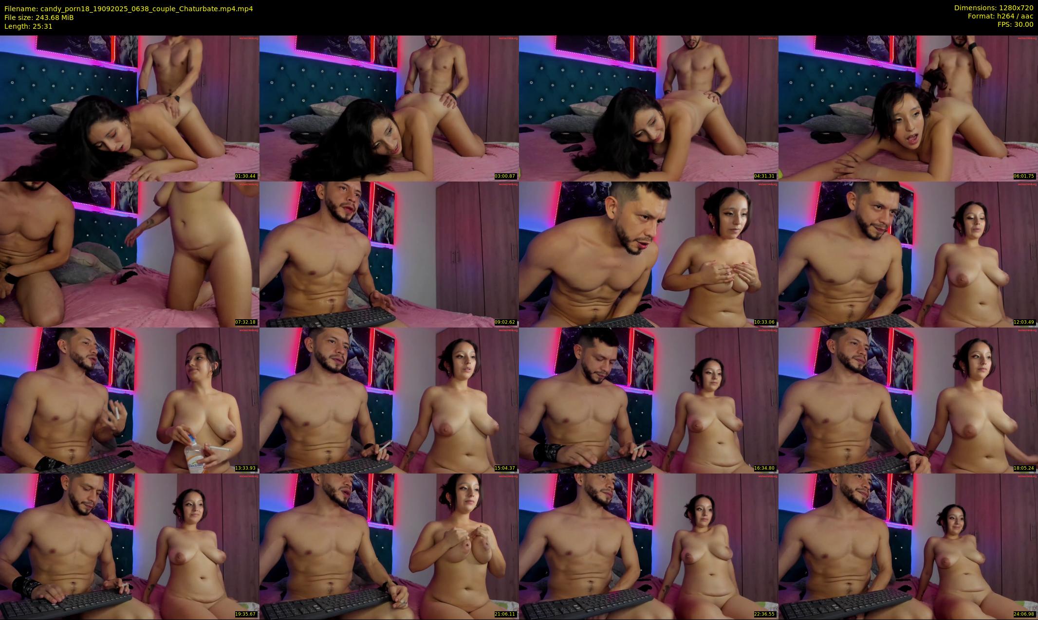 candy_porn18 — 26 minute Chaturbate couple cam show recording, 720p, Sep 19, 2025