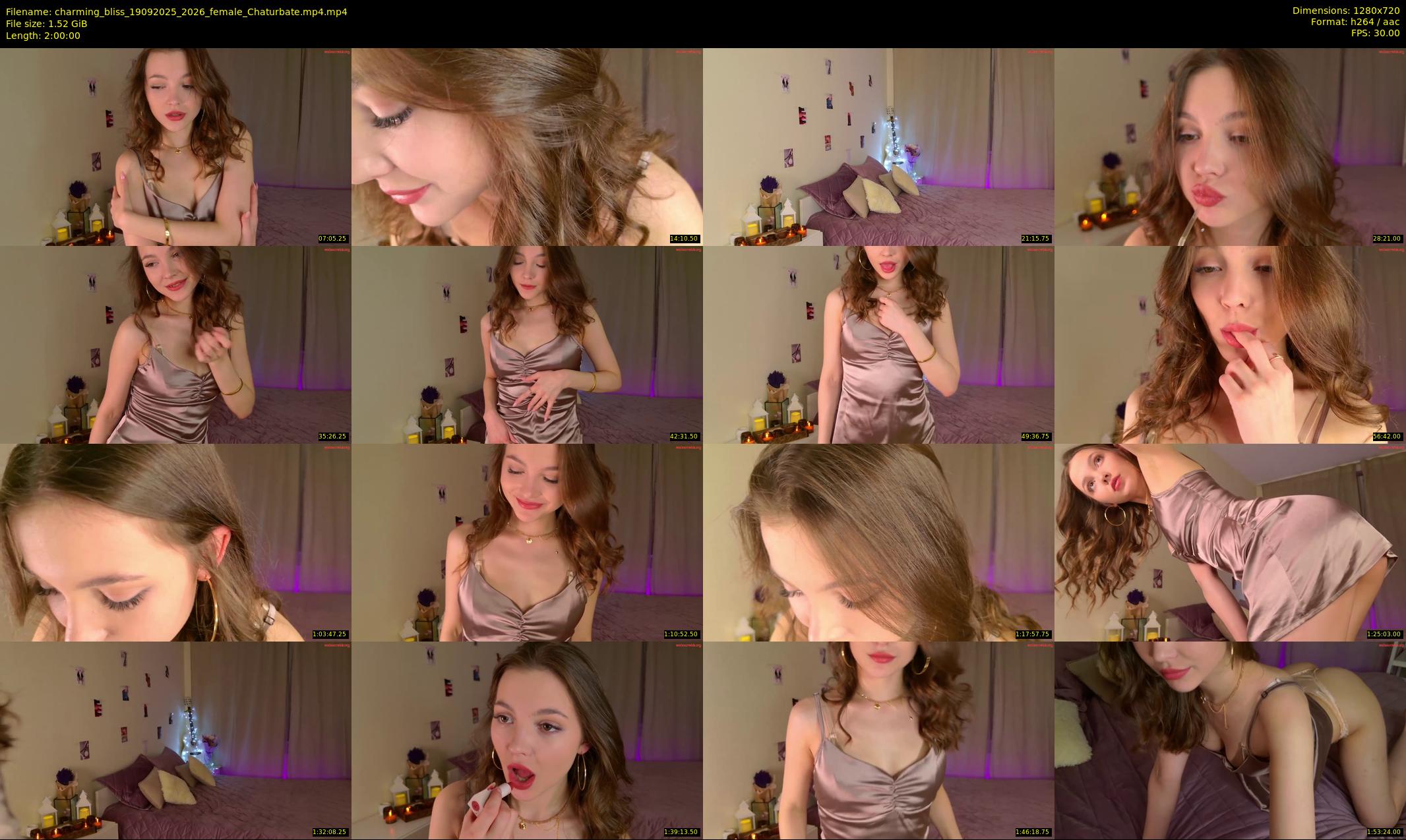 charming_bliss — 120 minute Chaturbate female cam show recording, 720p, Sep 19, 2025