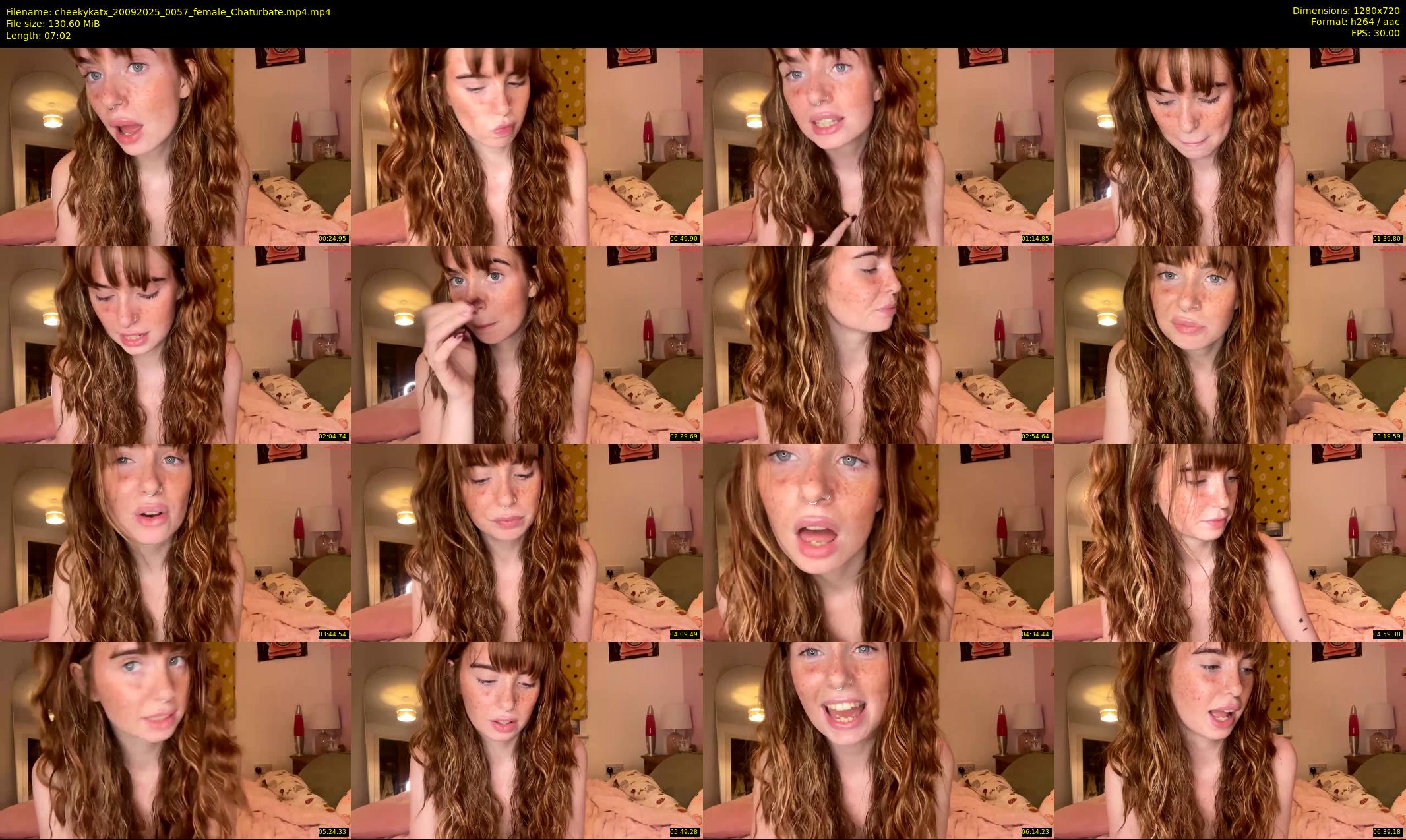 cheekykatx — 8 minute Chaturbate female cam show recording, 720p, Sep 20, 2025