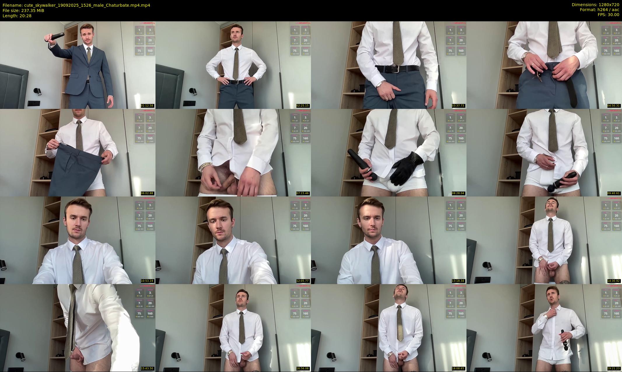 cute_skywalker — 21 minute Chaturbate male cam show recording, 720p, Sep 19, 2025