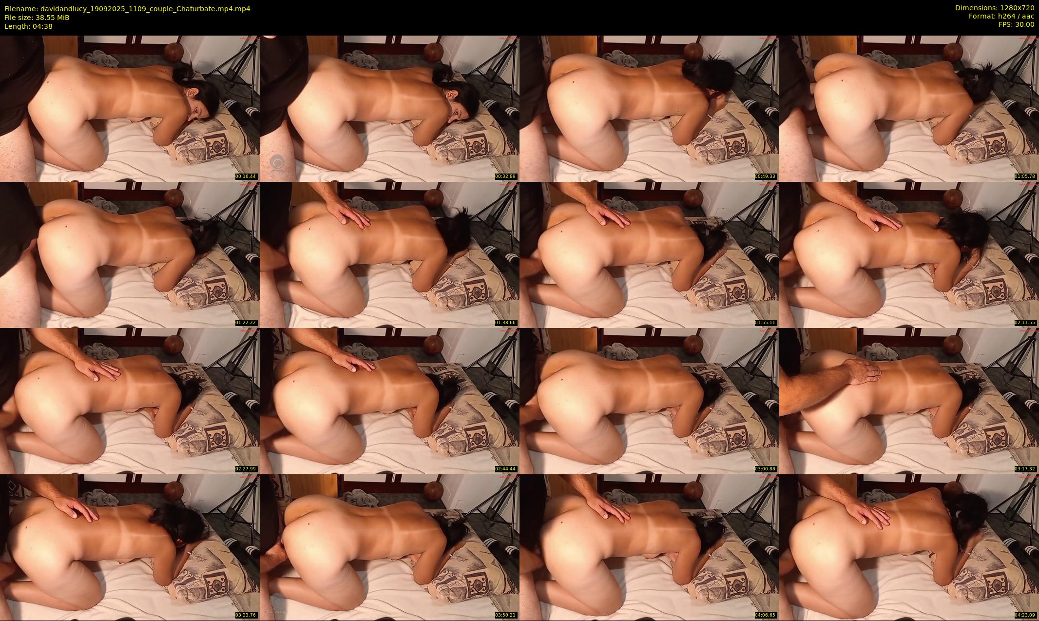 davidandlucy — 5 minute Chaturbate couple cam show recording, 720p, Sep 19, 2025