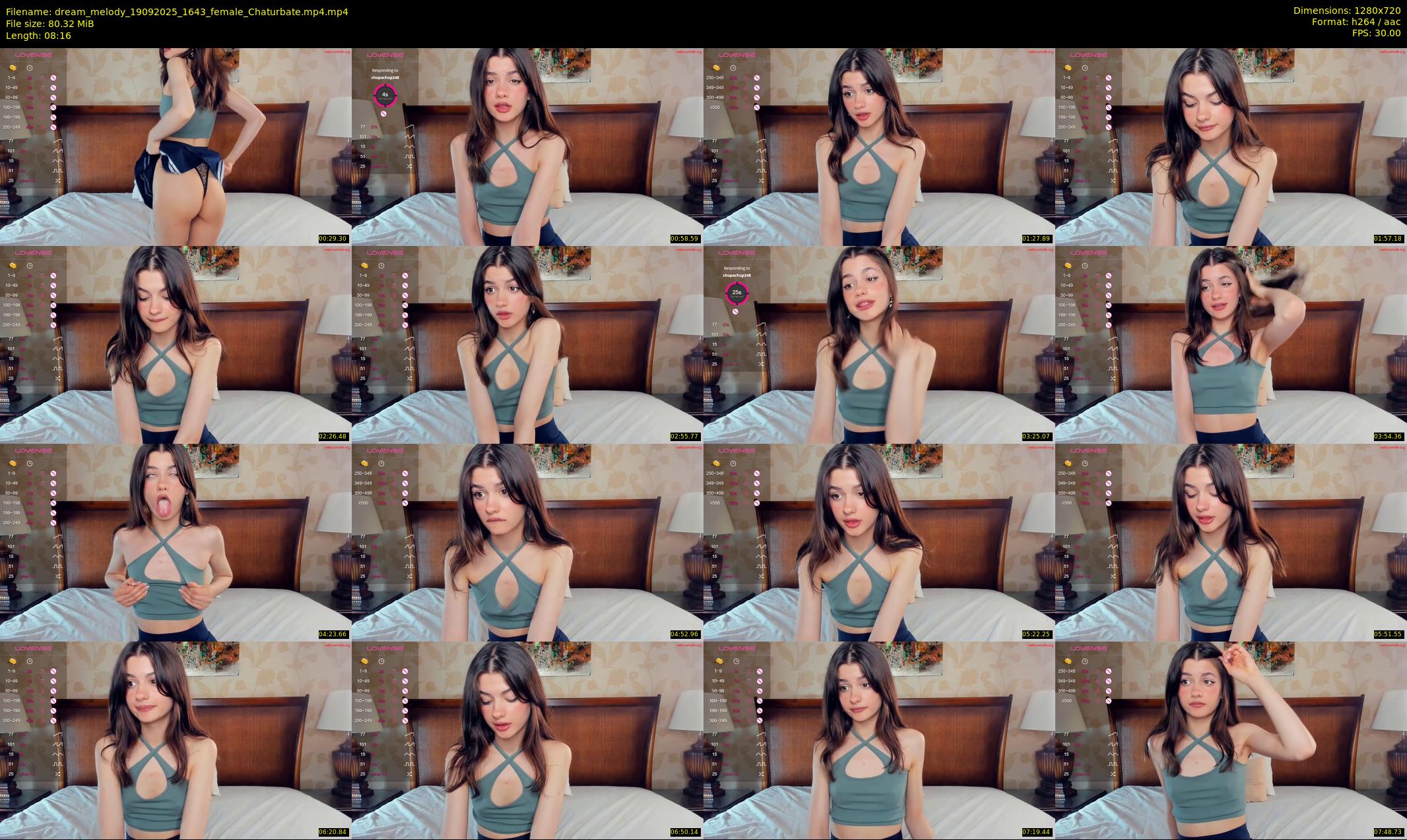 dream_melody — 9 minute Chaturbate female cam show recording, 720p, Sep 19, 2025