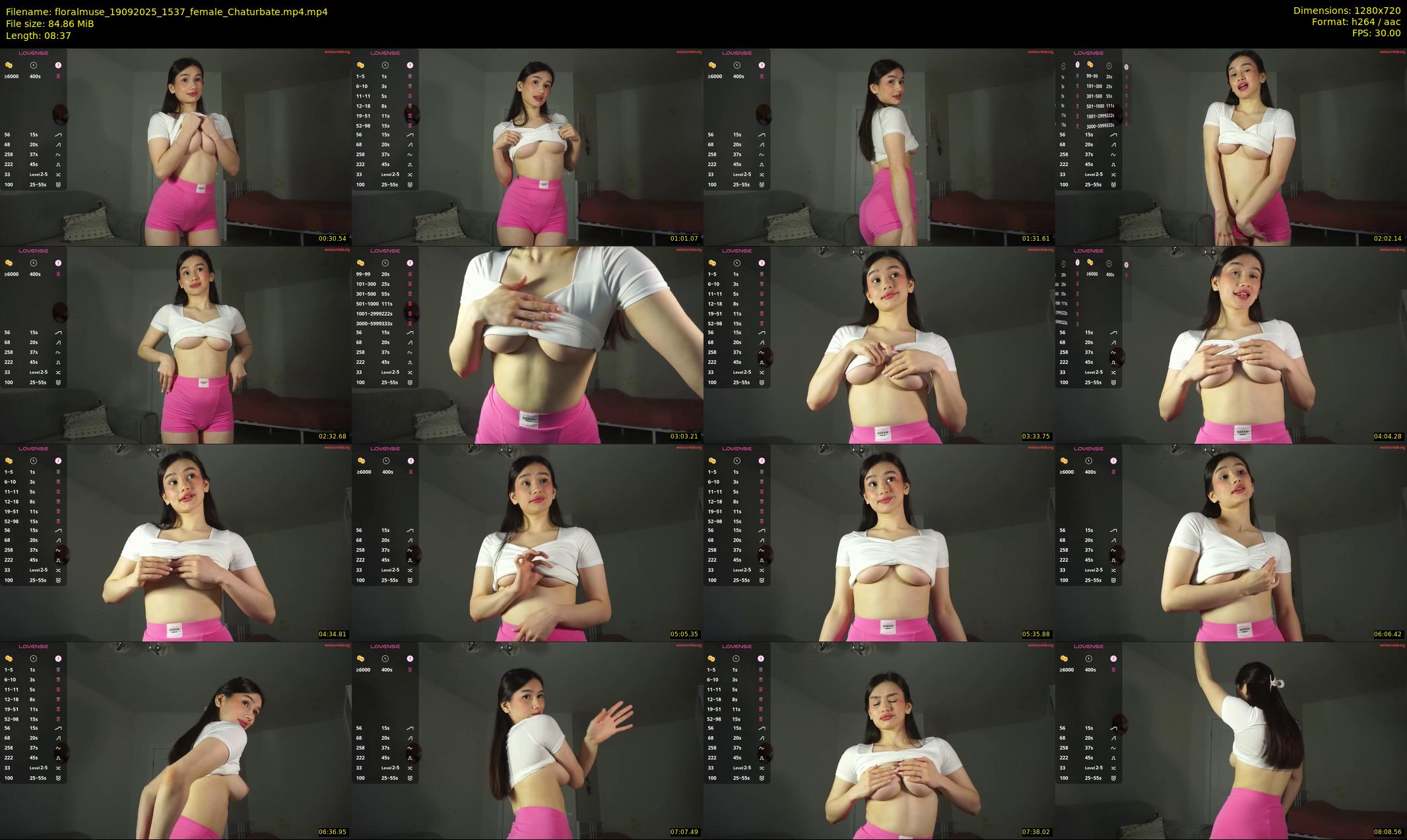 floralmuse — 9 minute Chaturbate female cam show recording, 720p, Sep 19, 2025