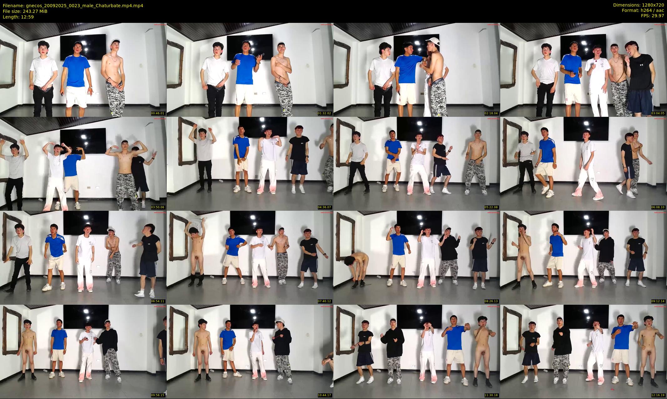 gnecos — 13 minute Chaturbate male cam show recording, 720p, Sep 20, 2025