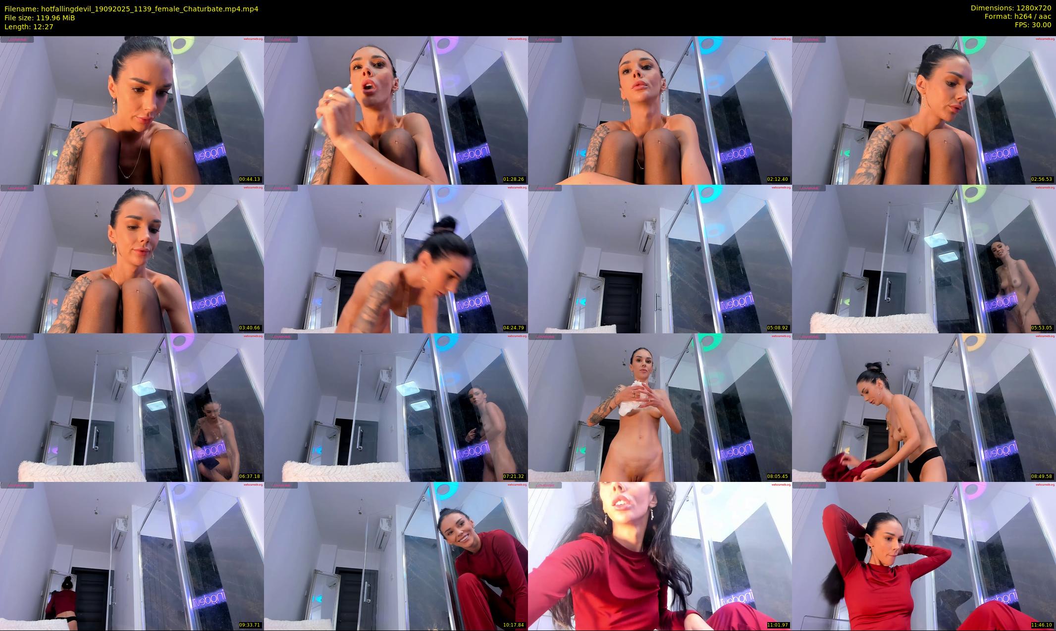 hotfallingdevil — 13 minute Chaturbate female cam show recording, 720p, Sep 19, 2025