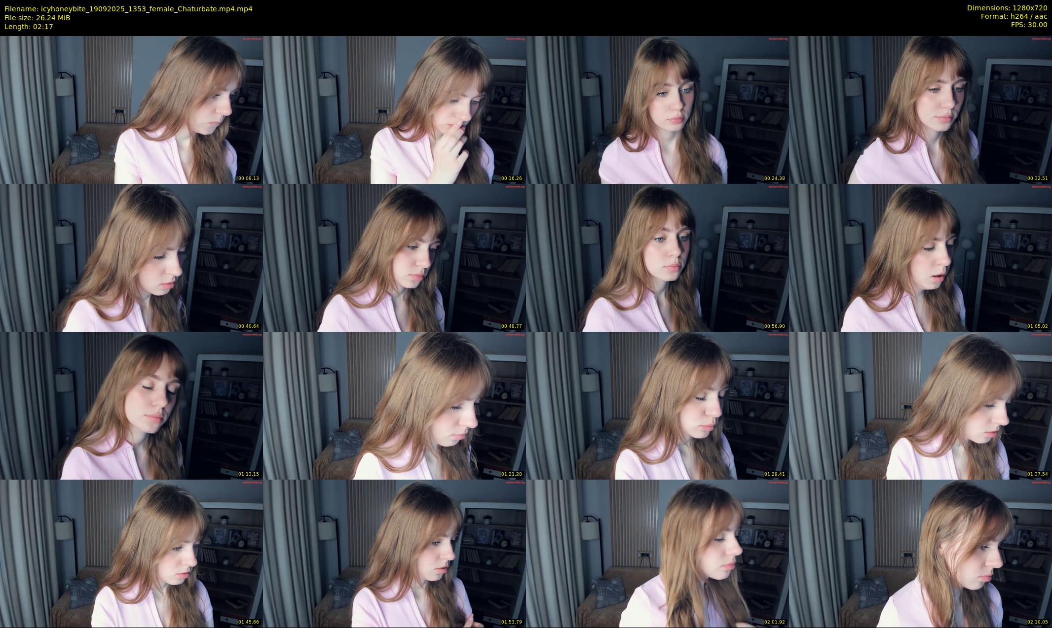 icyhoneybite — 3 minute Chaturbate female cam show recording, 720p, Sep 19, 2025