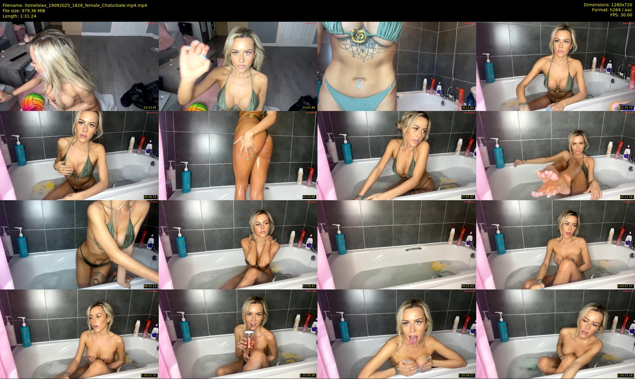 itsmelolax — 92 minute Chaturbate female cam show recording, 720p, Sep 19, 2025