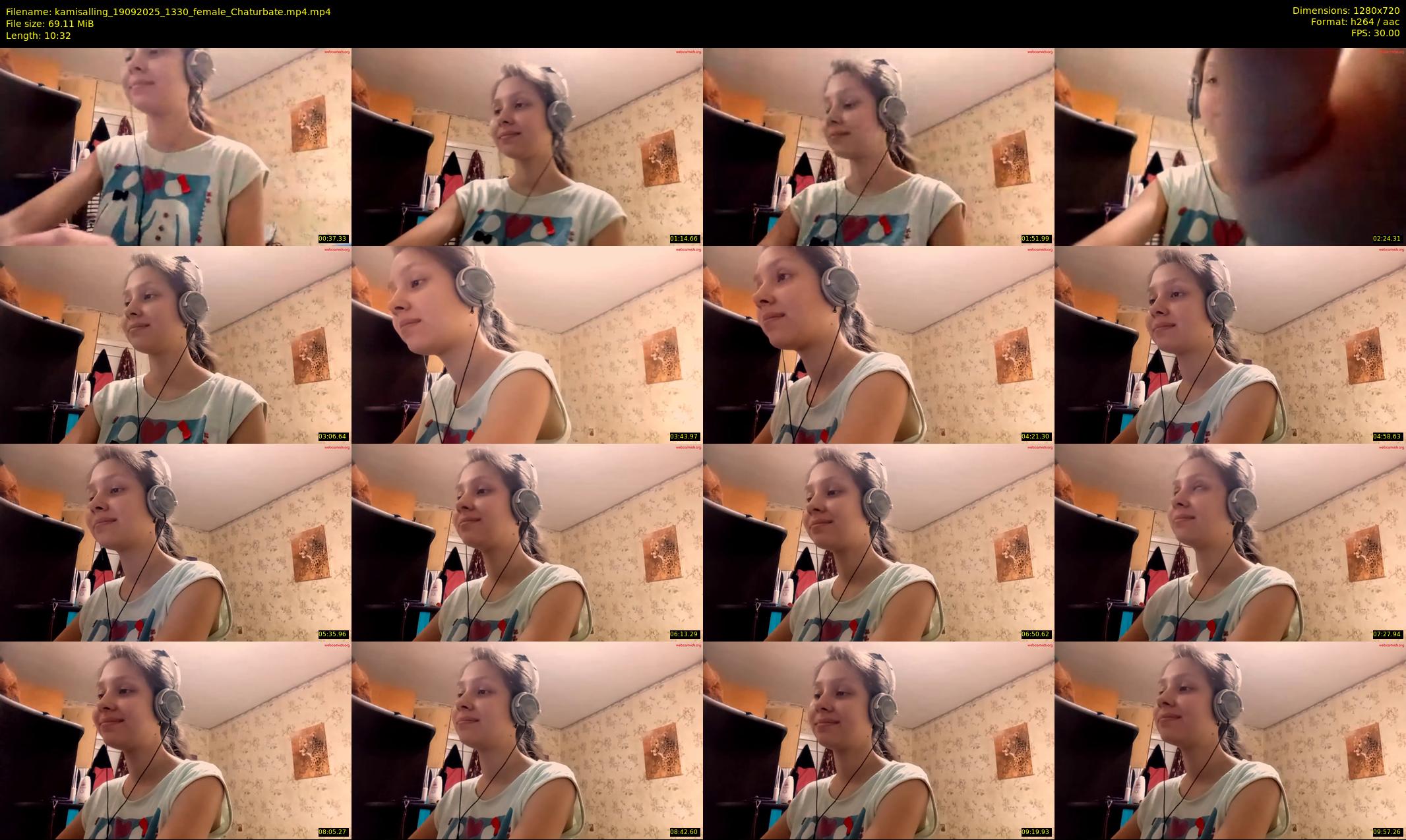 kamisalling — 11 minute Chaturbate female cam show recording, 720p, Sep 19, 2025
