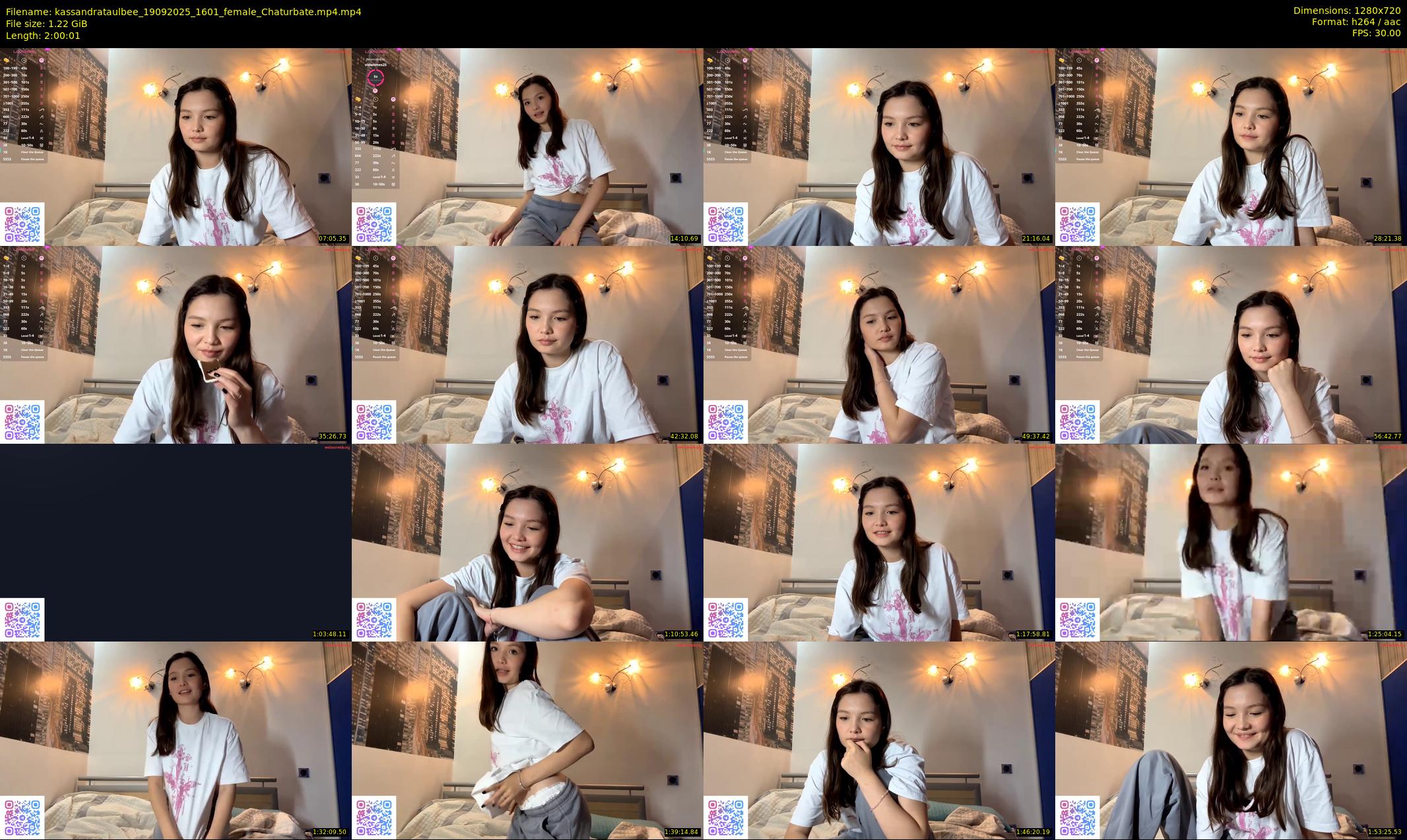 kassandrataulbee — 121 minute Chaturbate female cam show recording, 720p, Sep 19, 2025