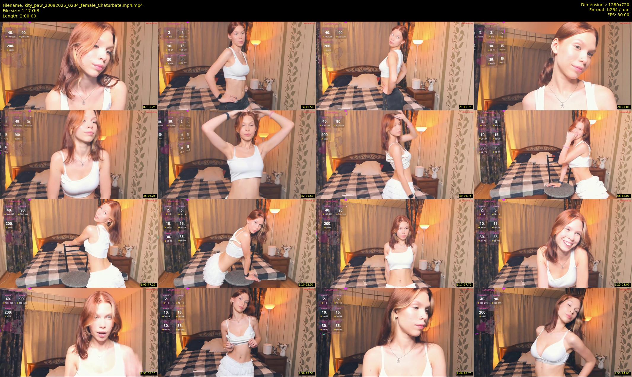 kity_paw — 120 minute Chaturbate female cam show recording, 720p, Sep 20, 2025
