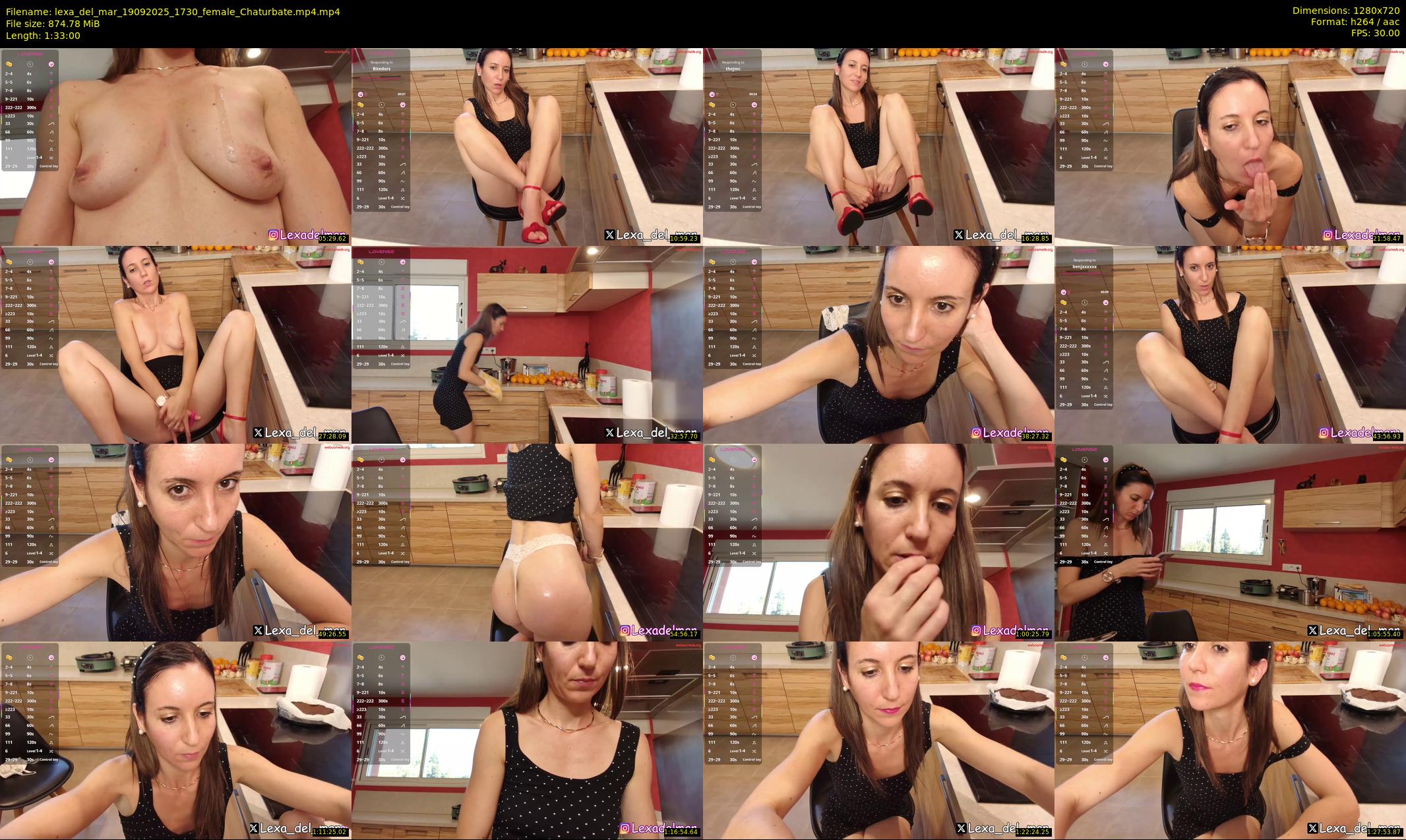 lexa_del_mar — 93 minute Chaturbate female cam show recording, 720p, Sep 19, 2025