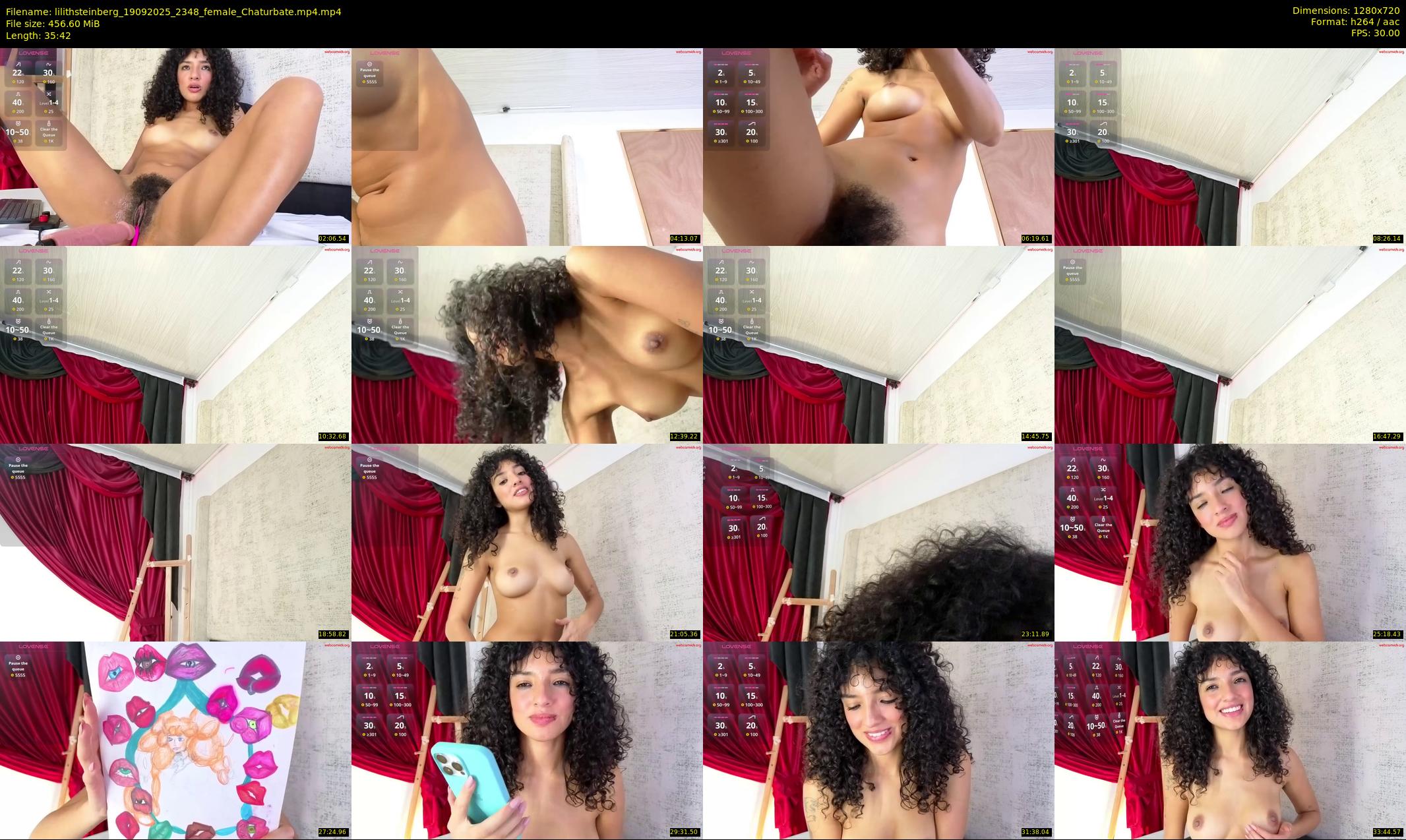 lilithsteinberg — 36 minute Chaturbate female cam show recording, 720p, Sep 19, 2025