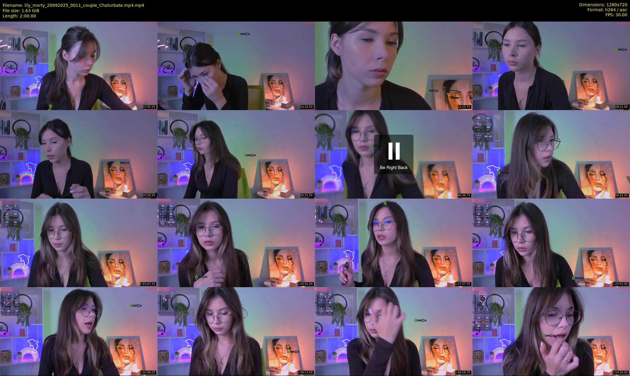 lily_morty — 120 minute Chaturbate couple cam show recording, 720p, Sep 20, 2025