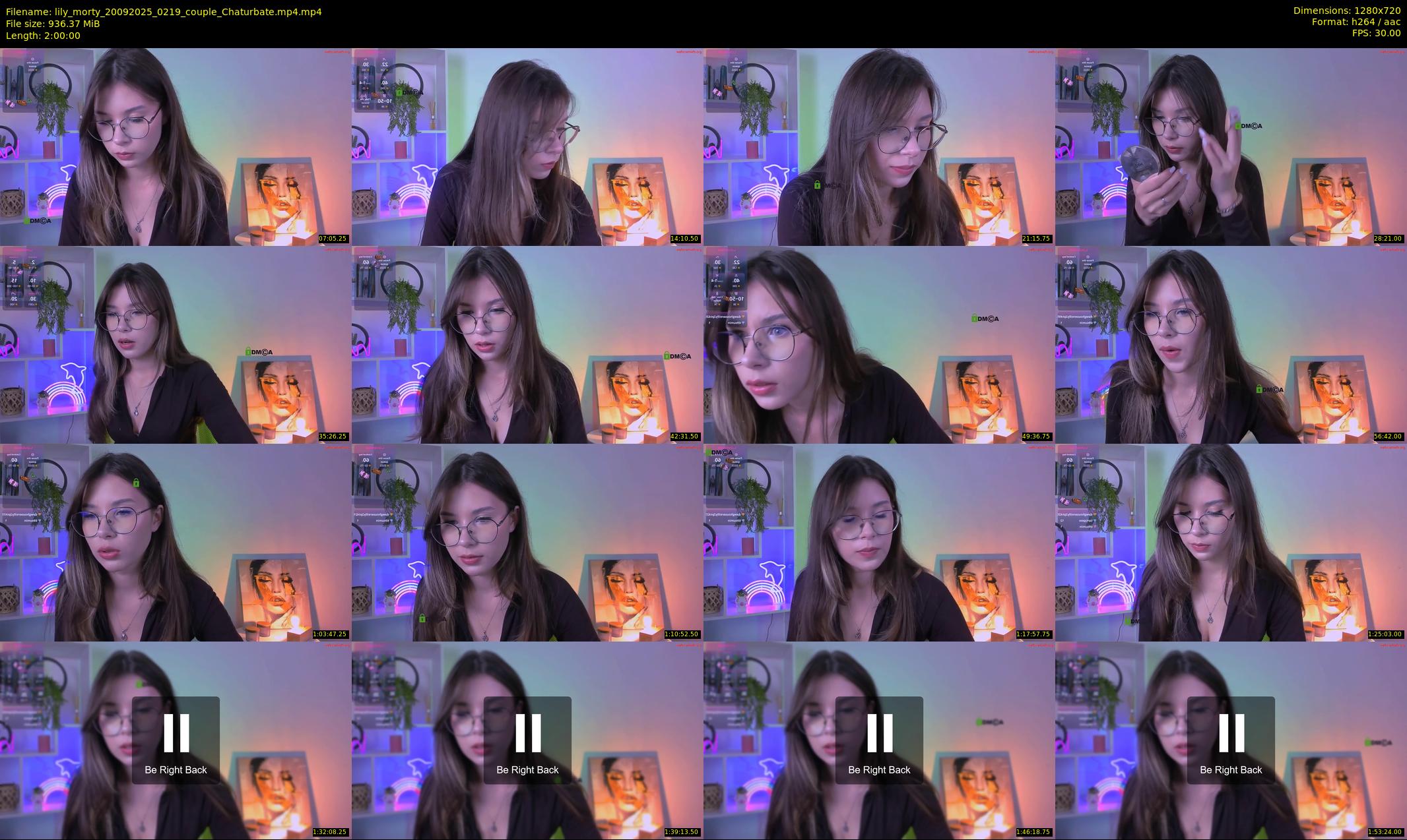 lily_morty — 120 minute Chaturbate couple cam show recording, 720p, Sep 20, 2025