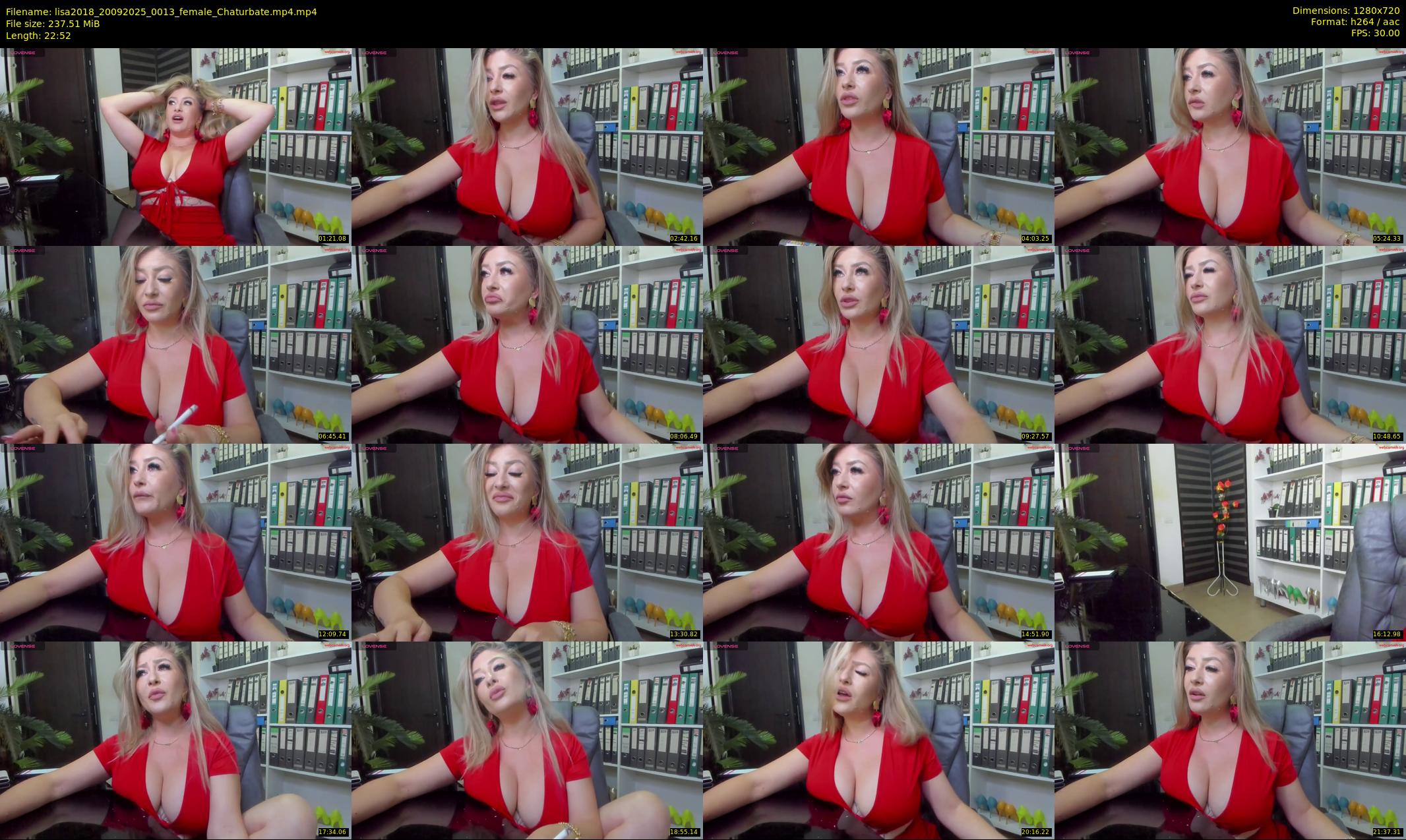 lisa2018 — 23 minute Chaturbate female cam show recording, 720p, Sep 20, 2025