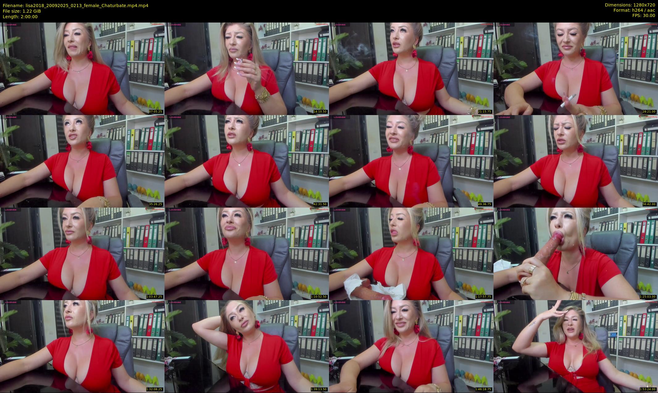 lisa2018 — 120 minute Chaturbate female cam show recording, 720p, Sep 20, 2025