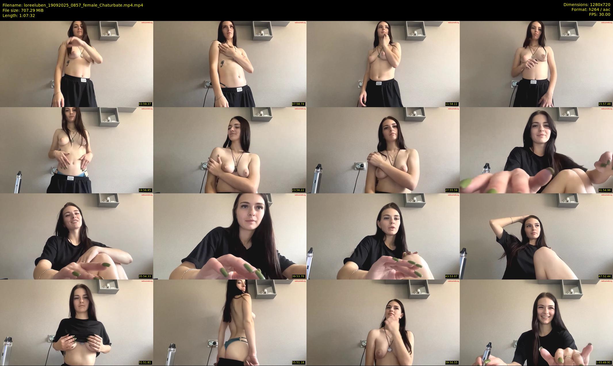 loreeluben — 68 minute Chaturbate female cam show recording, 720p, Sep 19, 2025