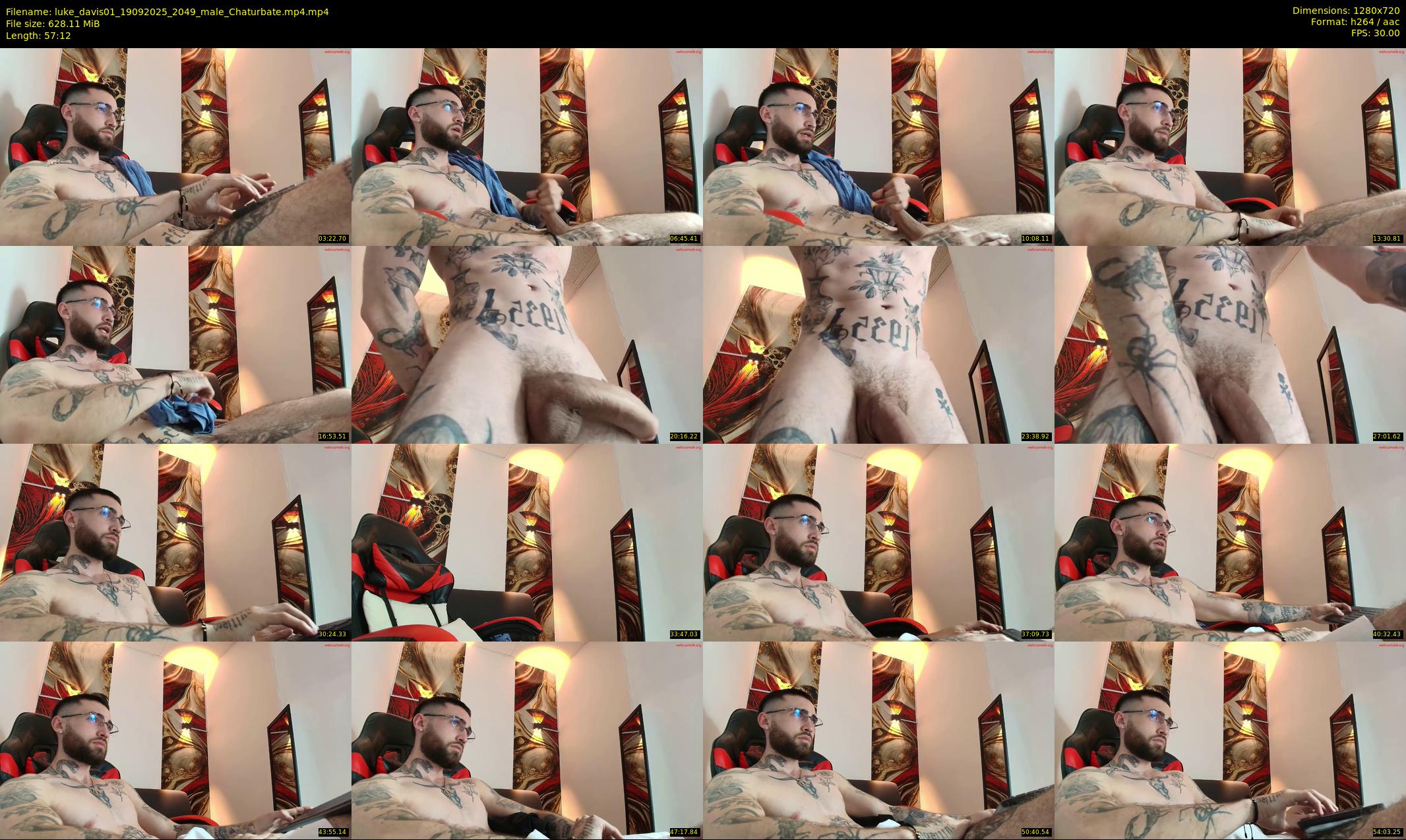 luke_davis01 — 58 minute Chaturbate male cam show recording, 720p, Sep 19, 2025