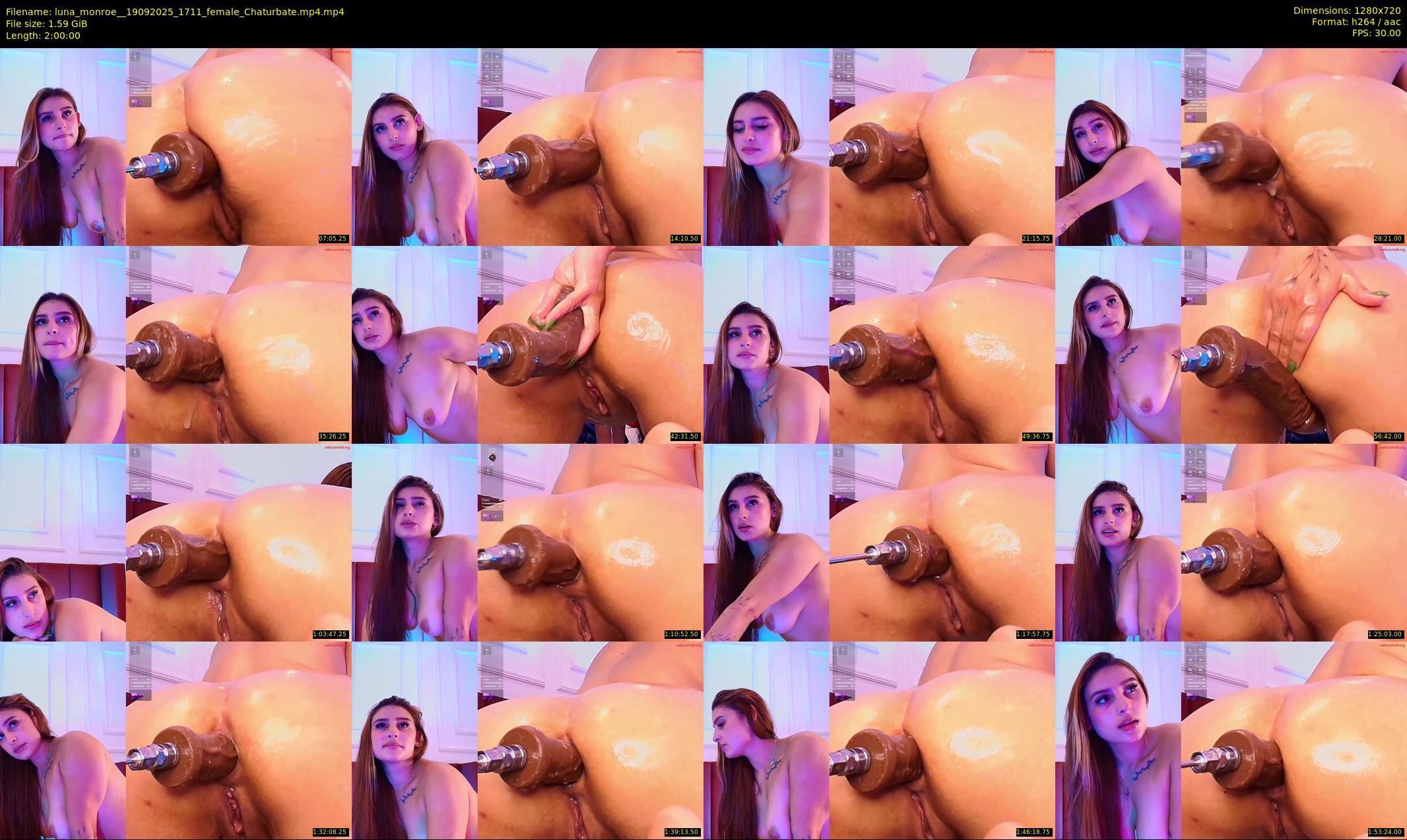 luna_monroe_ — 120 minute Chaturbate female cam show recording, 720p, Sep 19, 2025