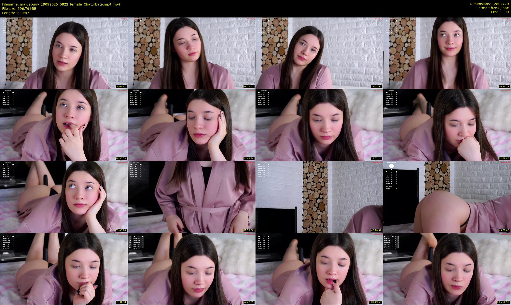maidabuoy — 70 minute Chaturbate female cam show recording, 720p, Sep 19, 2025