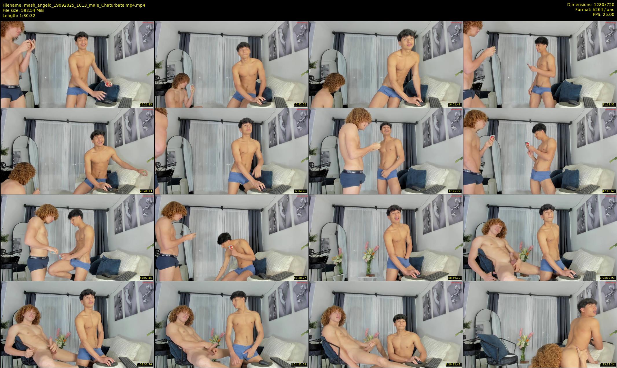 mash_angelo — 91 minute Chaturbate male cam show recording, 720p, Sep 19, 2025