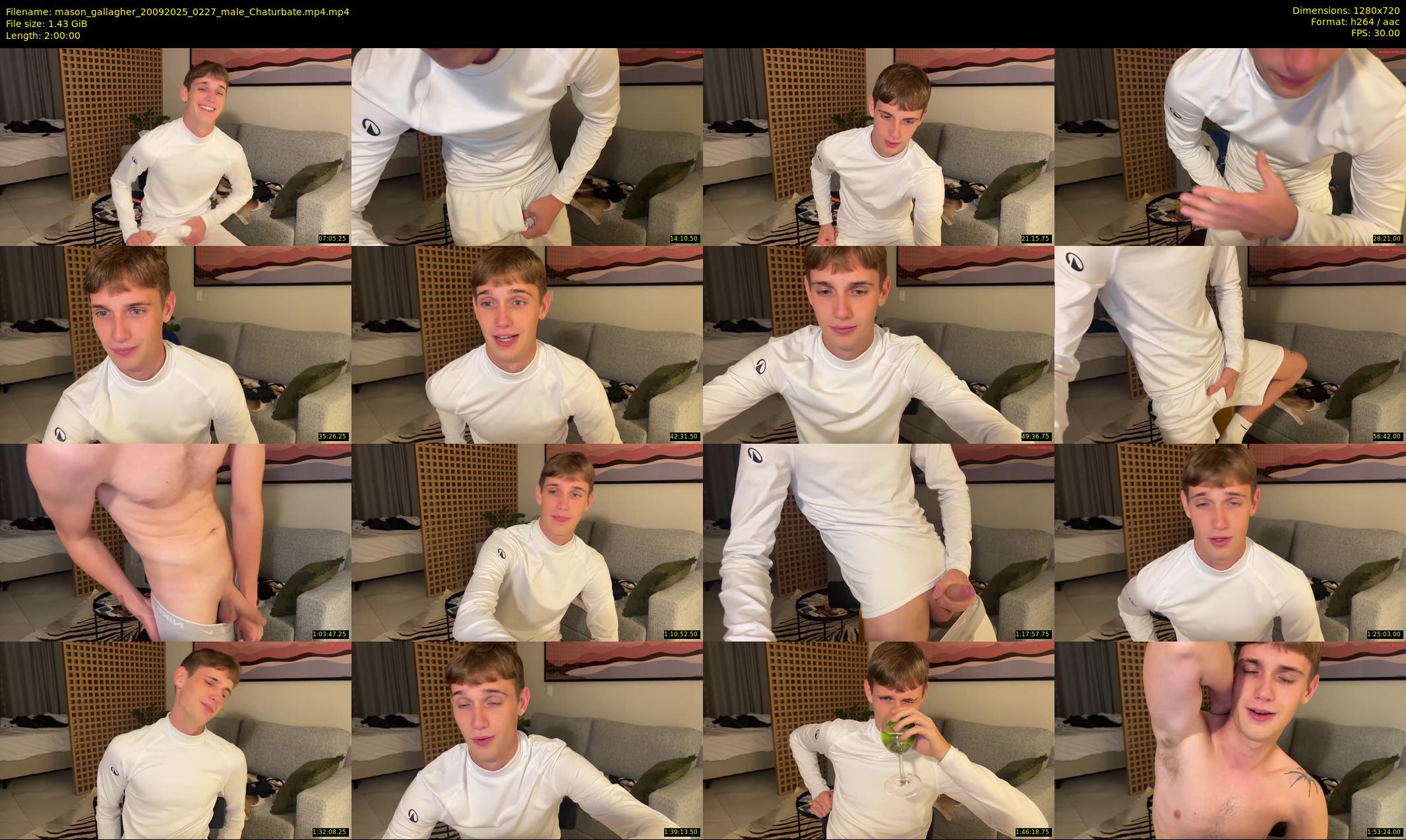 mason_gallagher — 120 minute Chaturbate male cam show recording, 720p, Sep 20, 2025