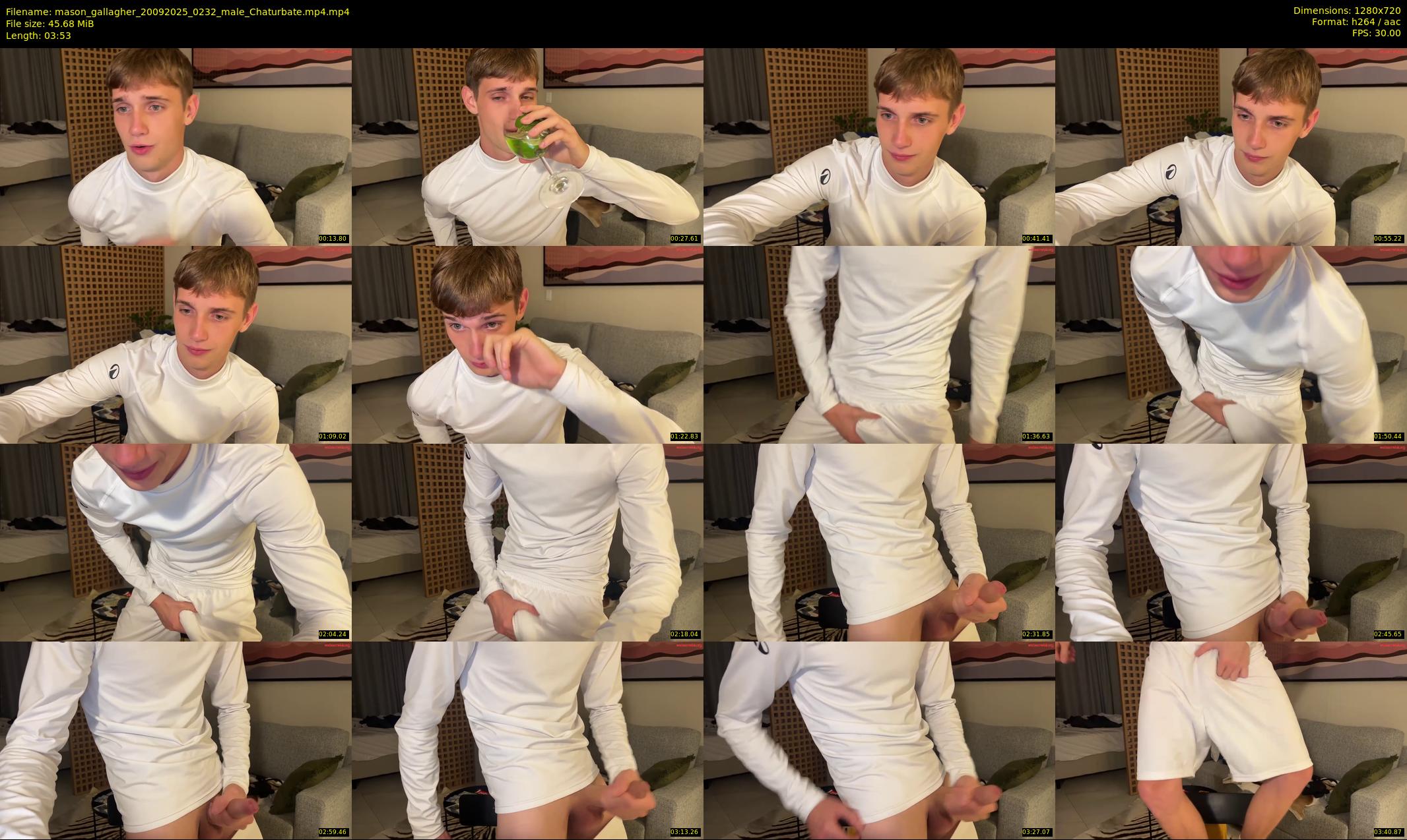 mason_gallagher — 4 minute Chaturbate male cam show recording, 720p, Sep 20, 2025