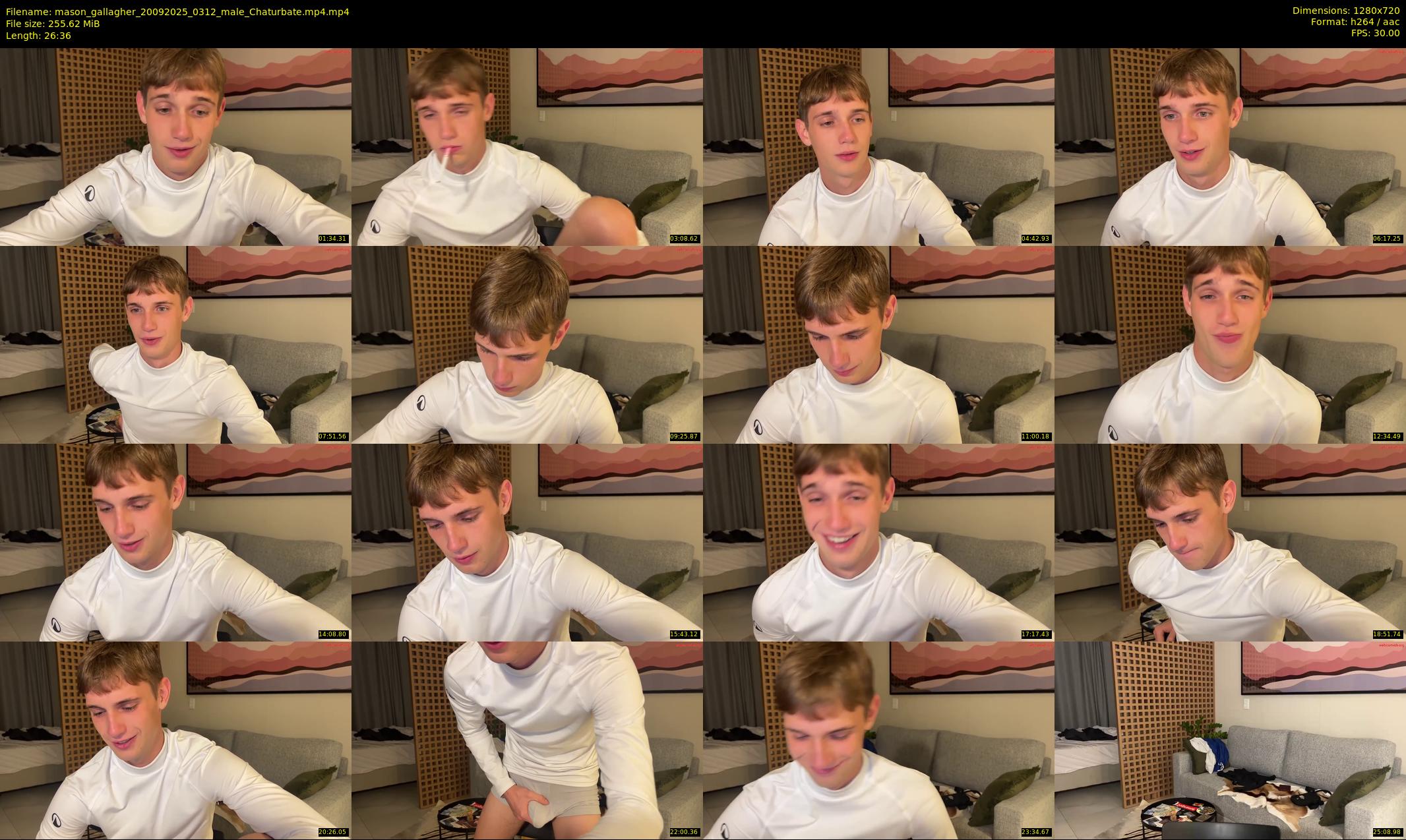 mason_gallagher — 27 minute Chaturbate male cam show recording, 720p, Sep 20, 2025
