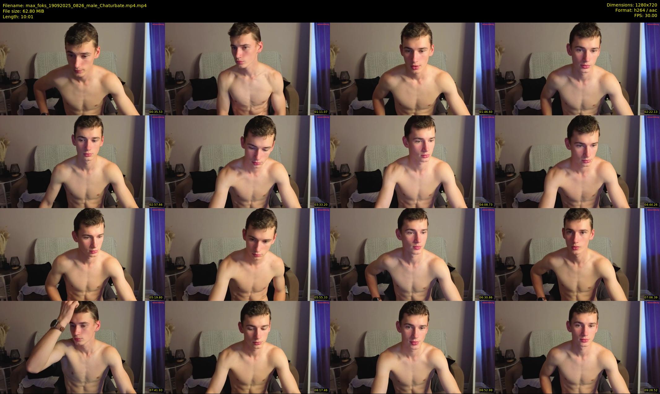 max_foks — 11 minute Chaturbate male cam show recording, 720p, Sep 19, 2025