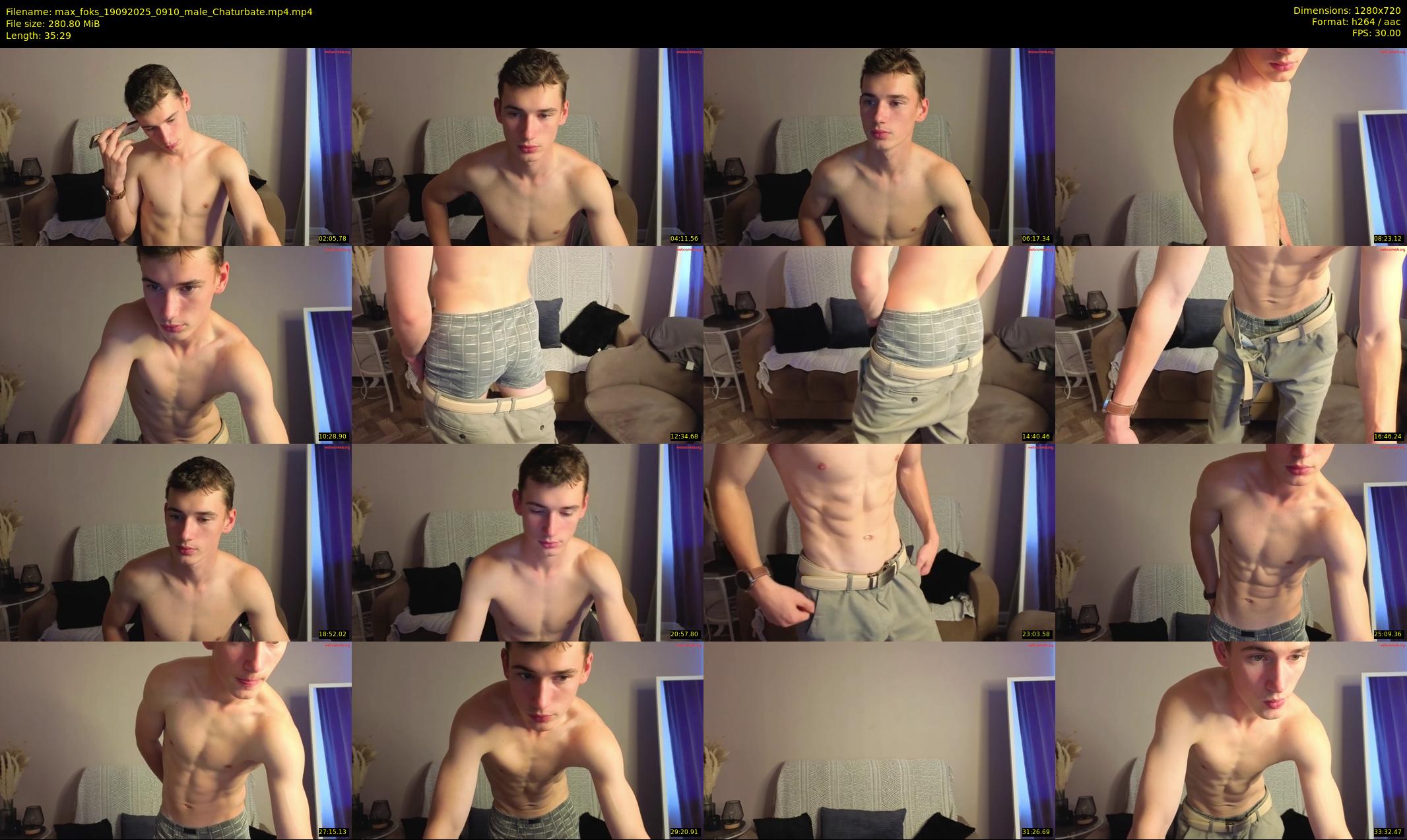 max_foks — 36 minute Chaturbate male cam show recording, 720p, Sep 19, 2025