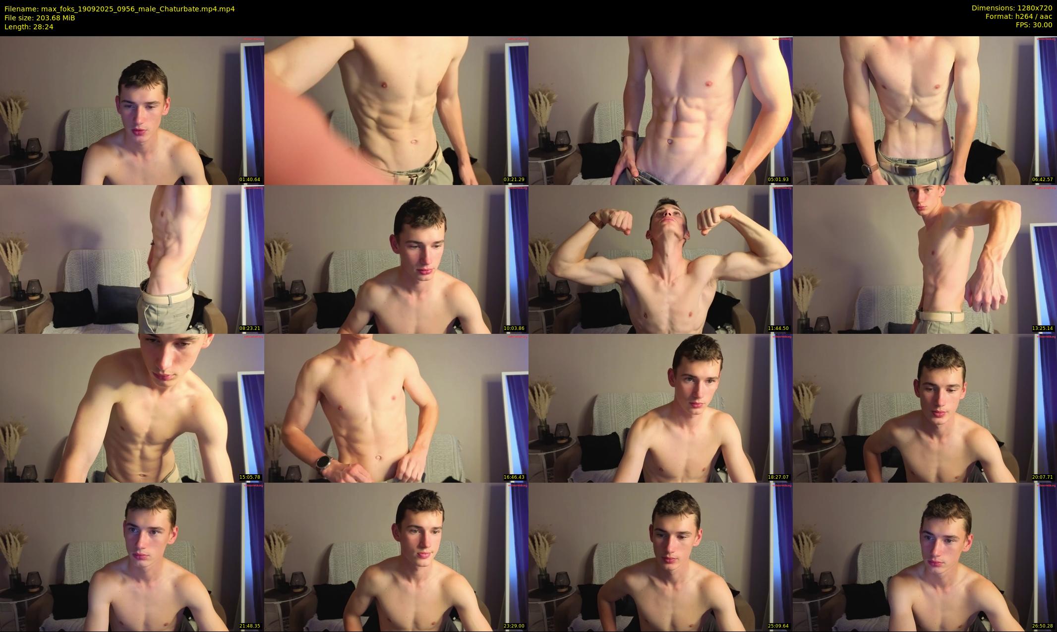 max_foks — 29 minute Chaturbate male cam show recording, 720p, Sep 19, 2025