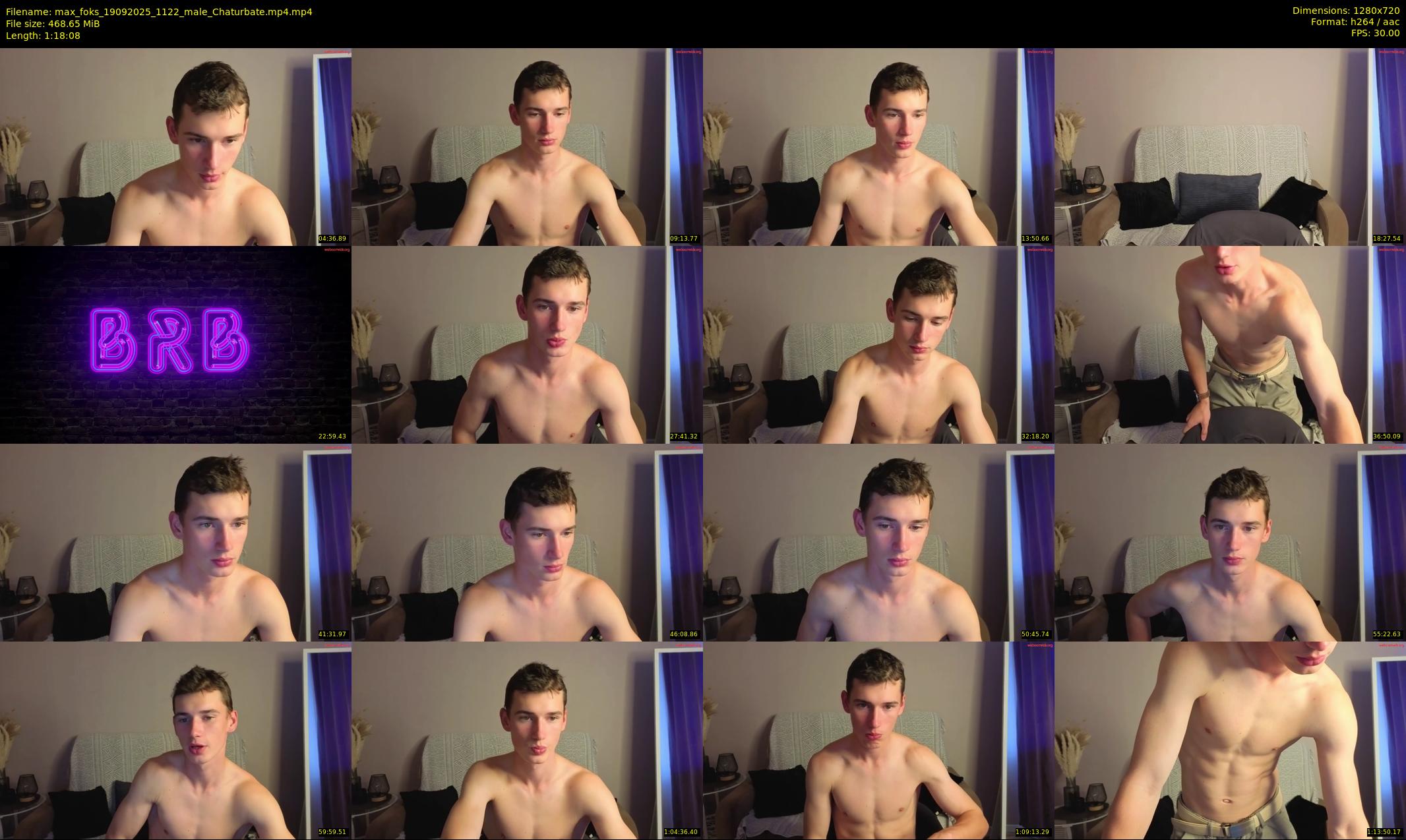 max_foks — 79 minute Chaturbate male cam show recording, 720p, Sep 19, 2025