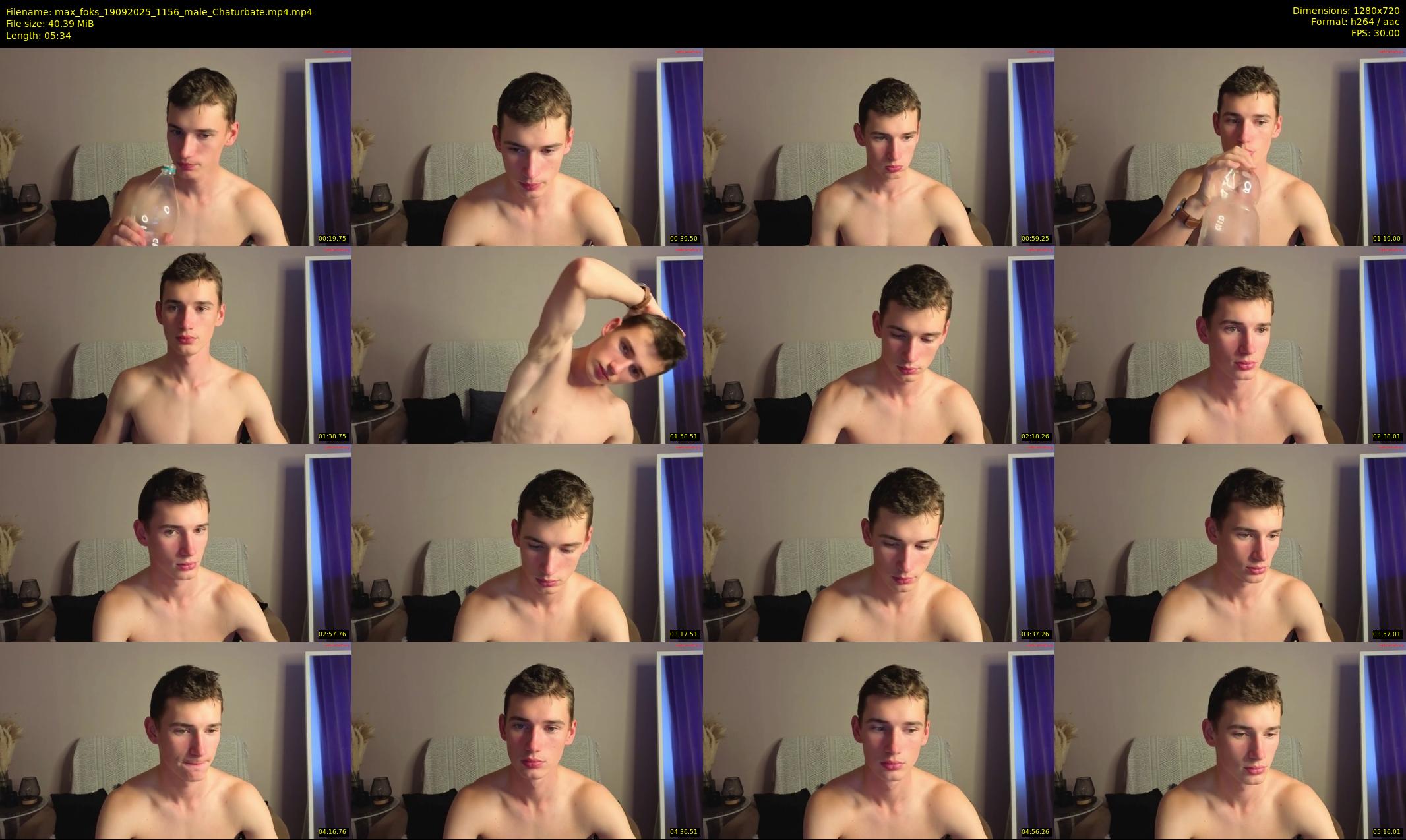 max_foks — 6 minute Chaturbate male cam show recording, 720p, Sep 19, 2025
