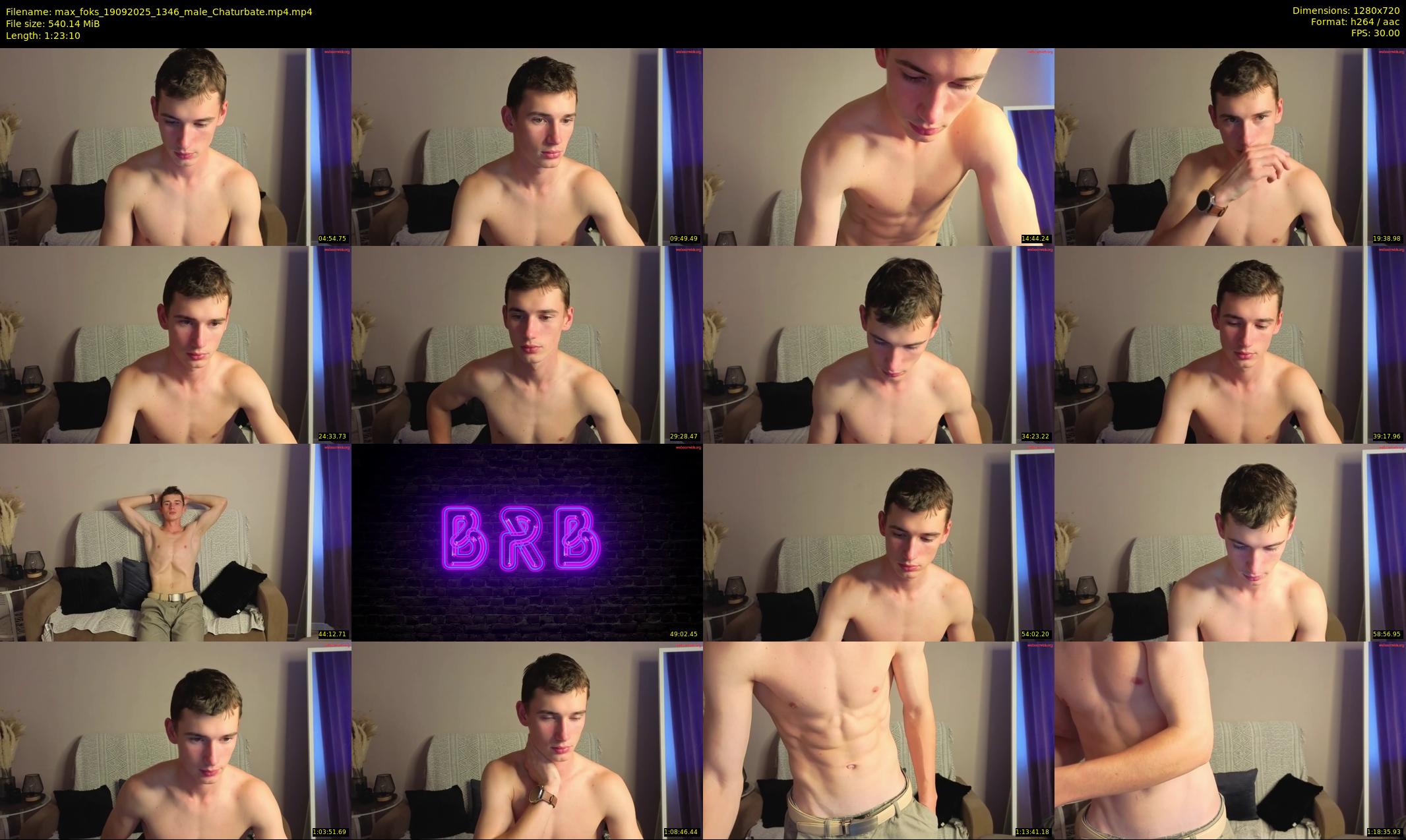 max_foks — 84 minute Chaturbate male cam show recording, 720p, Sep 19, 2025