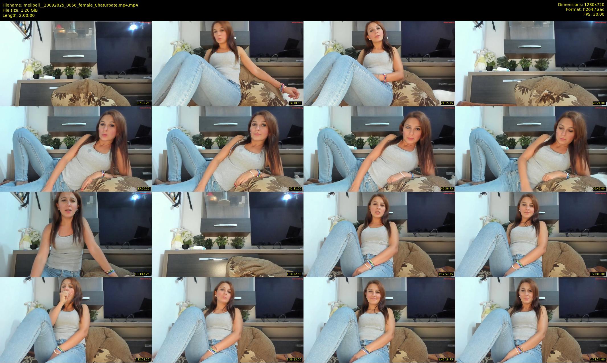 mellbell_ — 120 minute Chaturbate female cam show recording, 720p, Sep 20, 2025