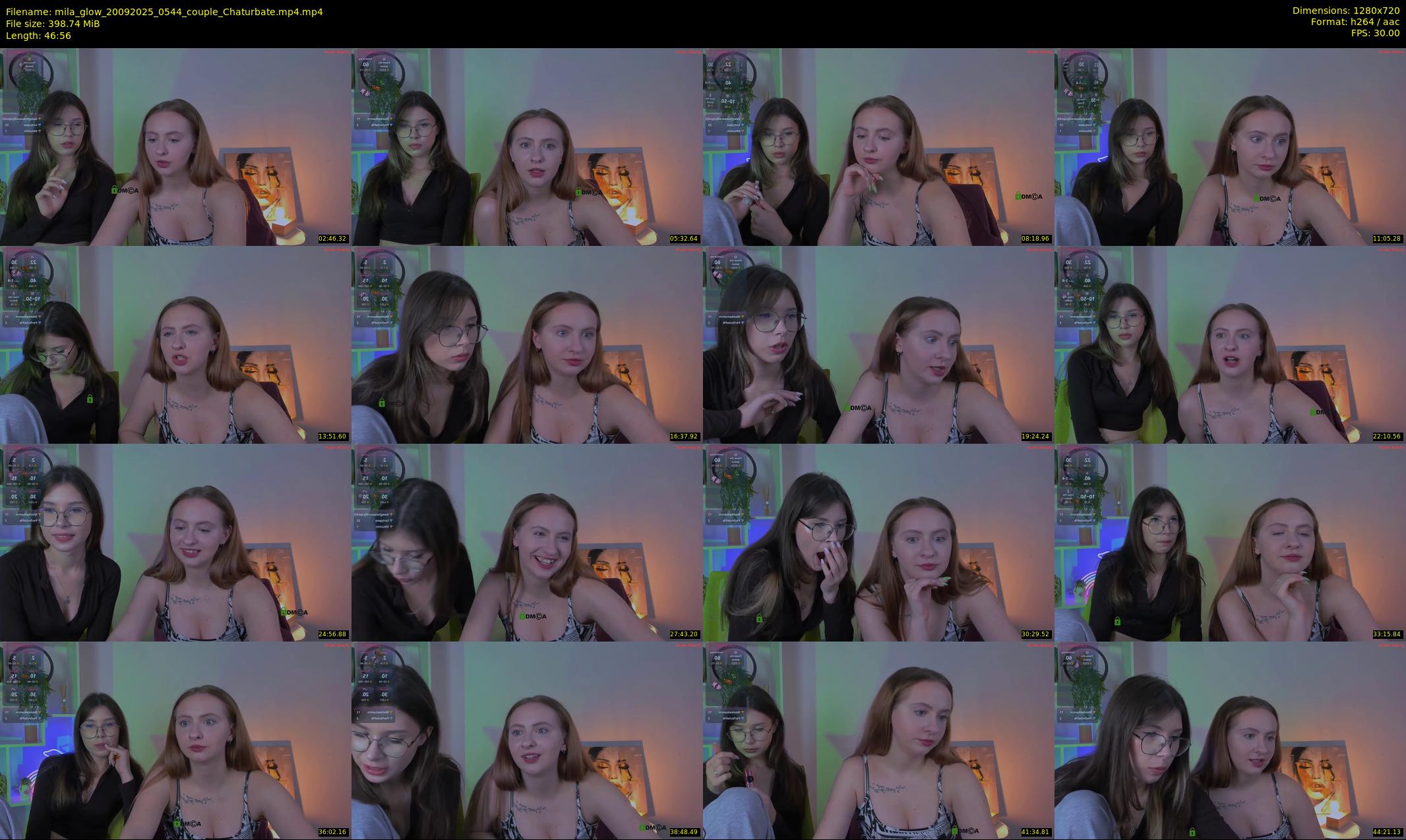 mila_glow — 47 minute Chaturbate female cam show recording, 720p, Sep 20, 2025
