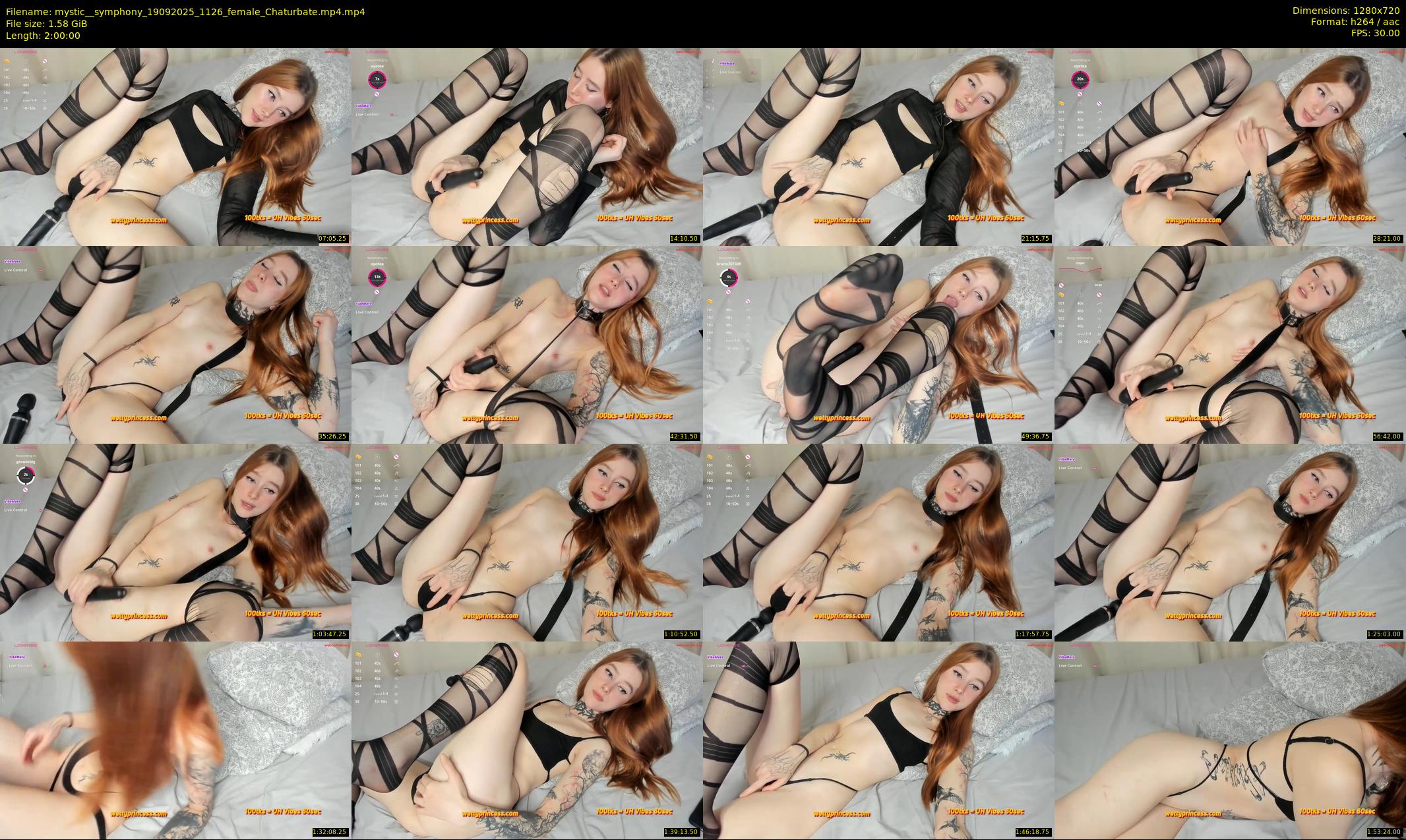 mystic__symphony — 120 minute Chaturbate female cam show recording, 720p, Sep 19, 2025