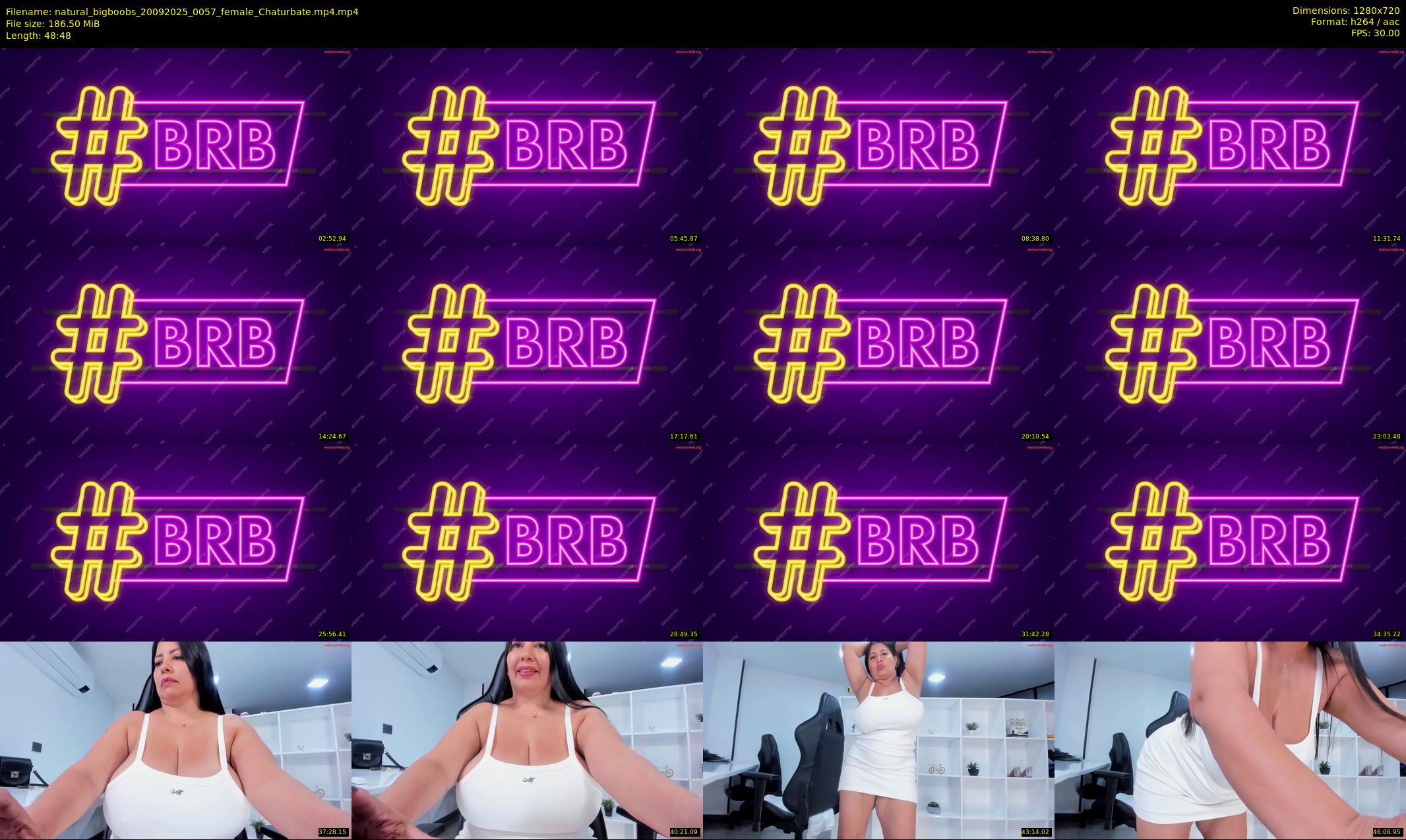 natural_bigboobs — 49 minute Chaturbate female cam show recording, 720p, Sep 20, 2025